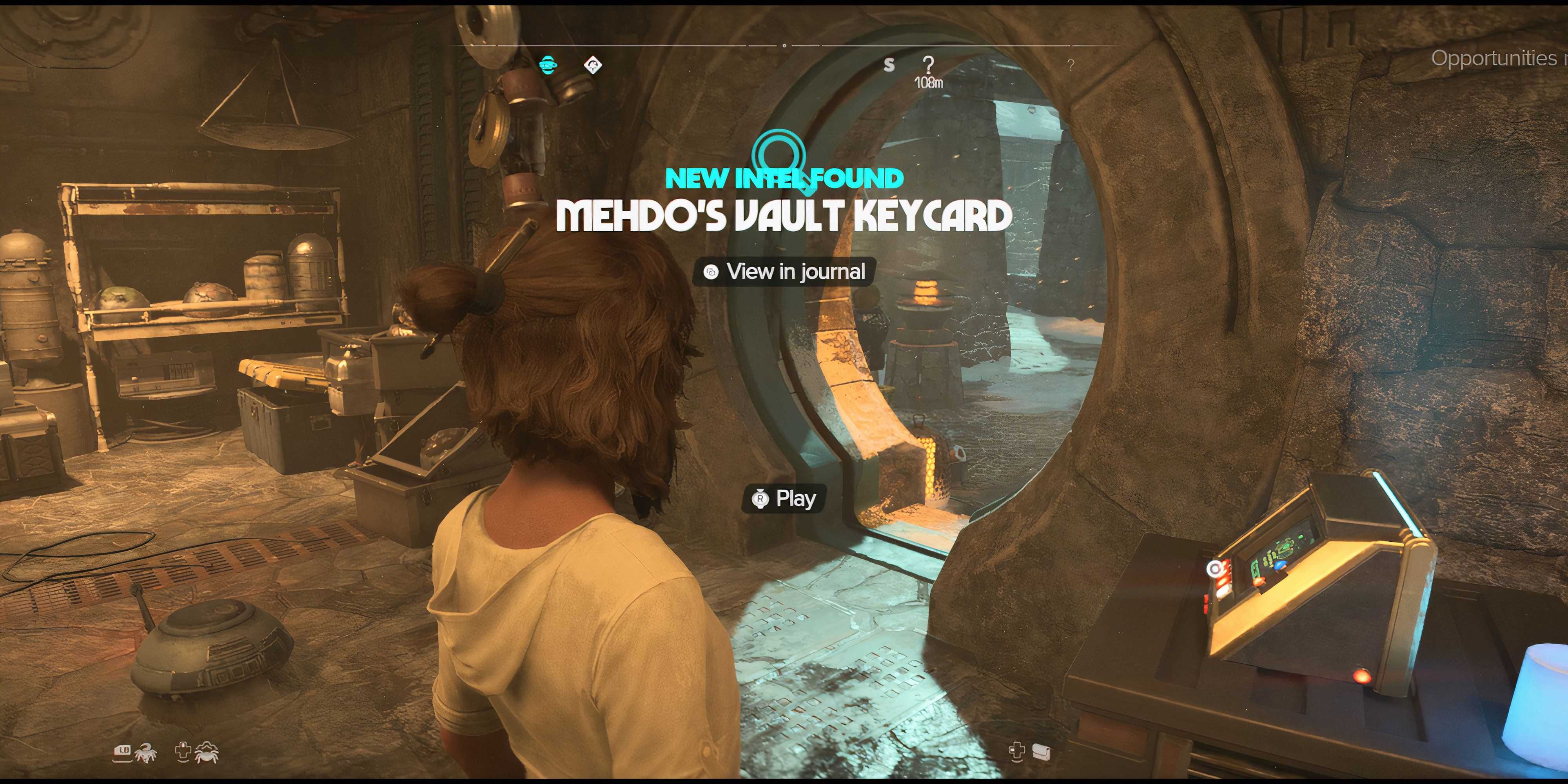 the mehdo key for the ashiga vault in star wars outlaws.