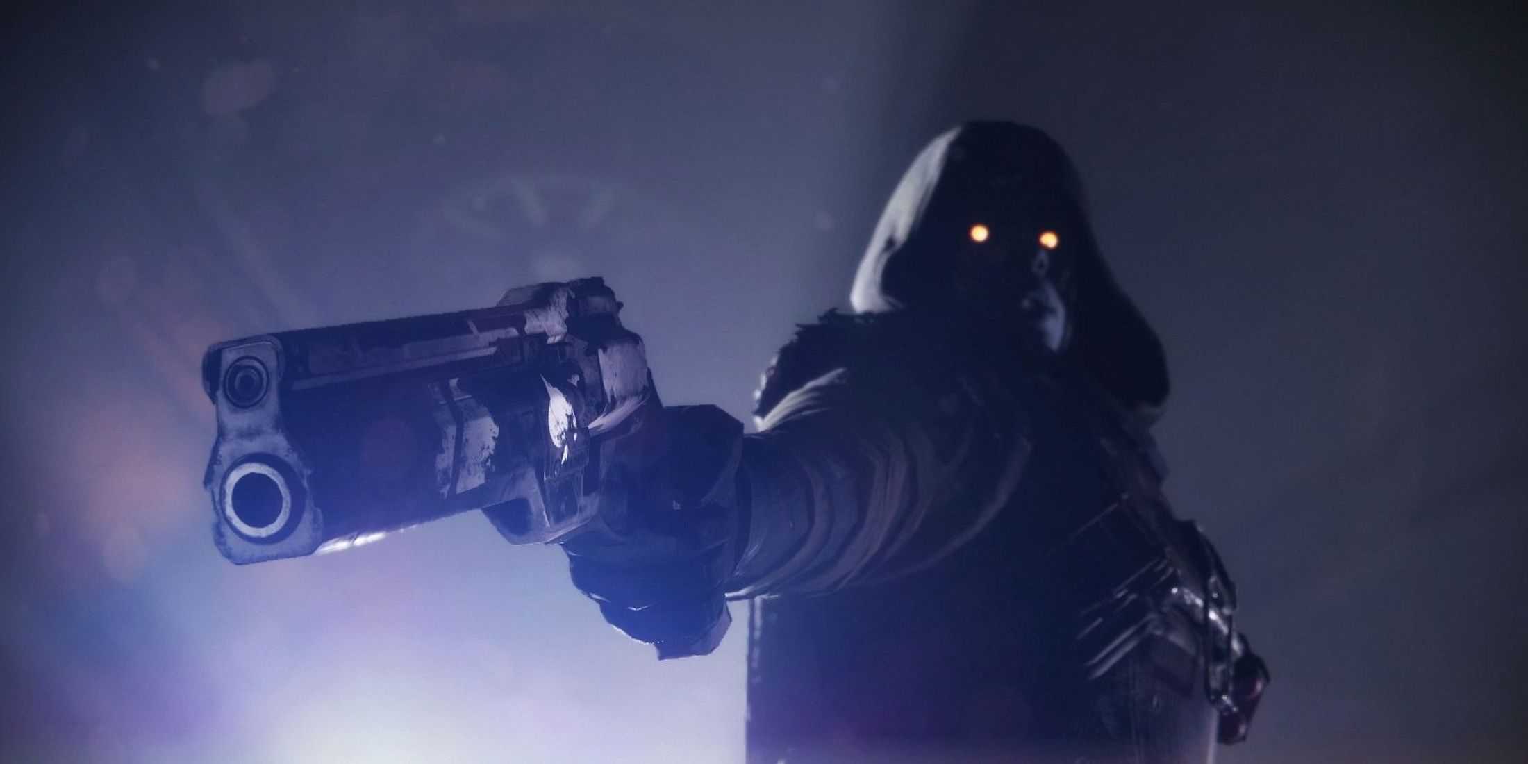 Uldren Sov from Destiny 2 Aims the Ace of Spades Gun