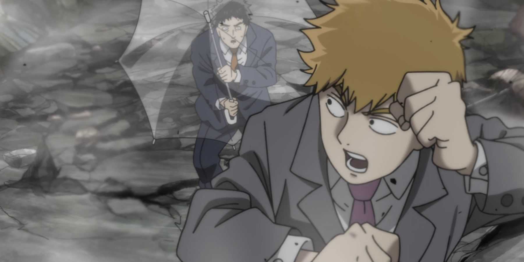 Reigen and Serizawa Head to Mob – Mob Psycho 100 III Episode 12