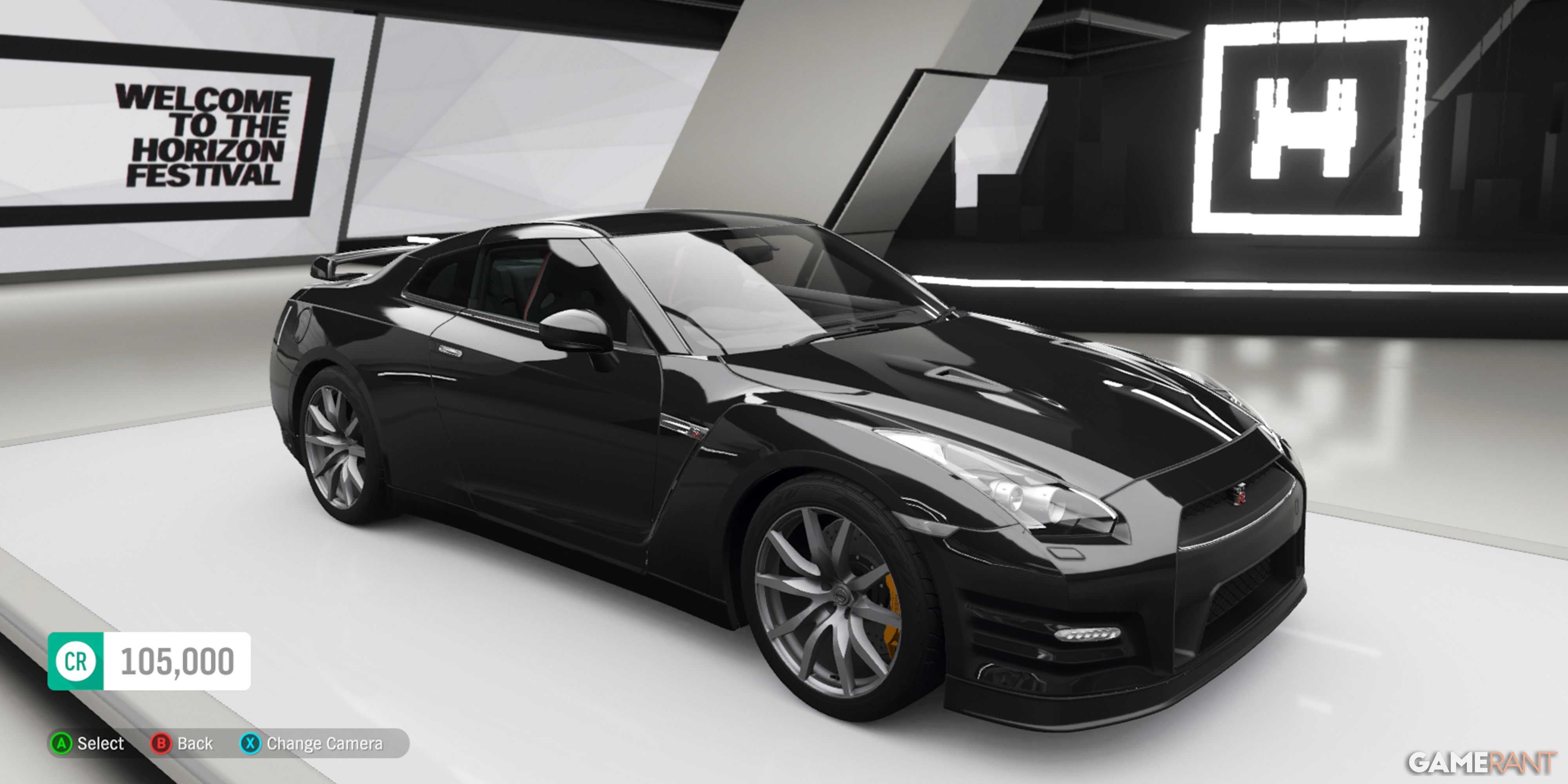 Forza Horizon 4 Autoshow Nissan GT-R Black Edition 2012