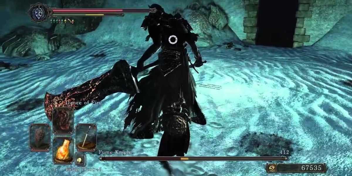 Dark souls 2 fume knight boss