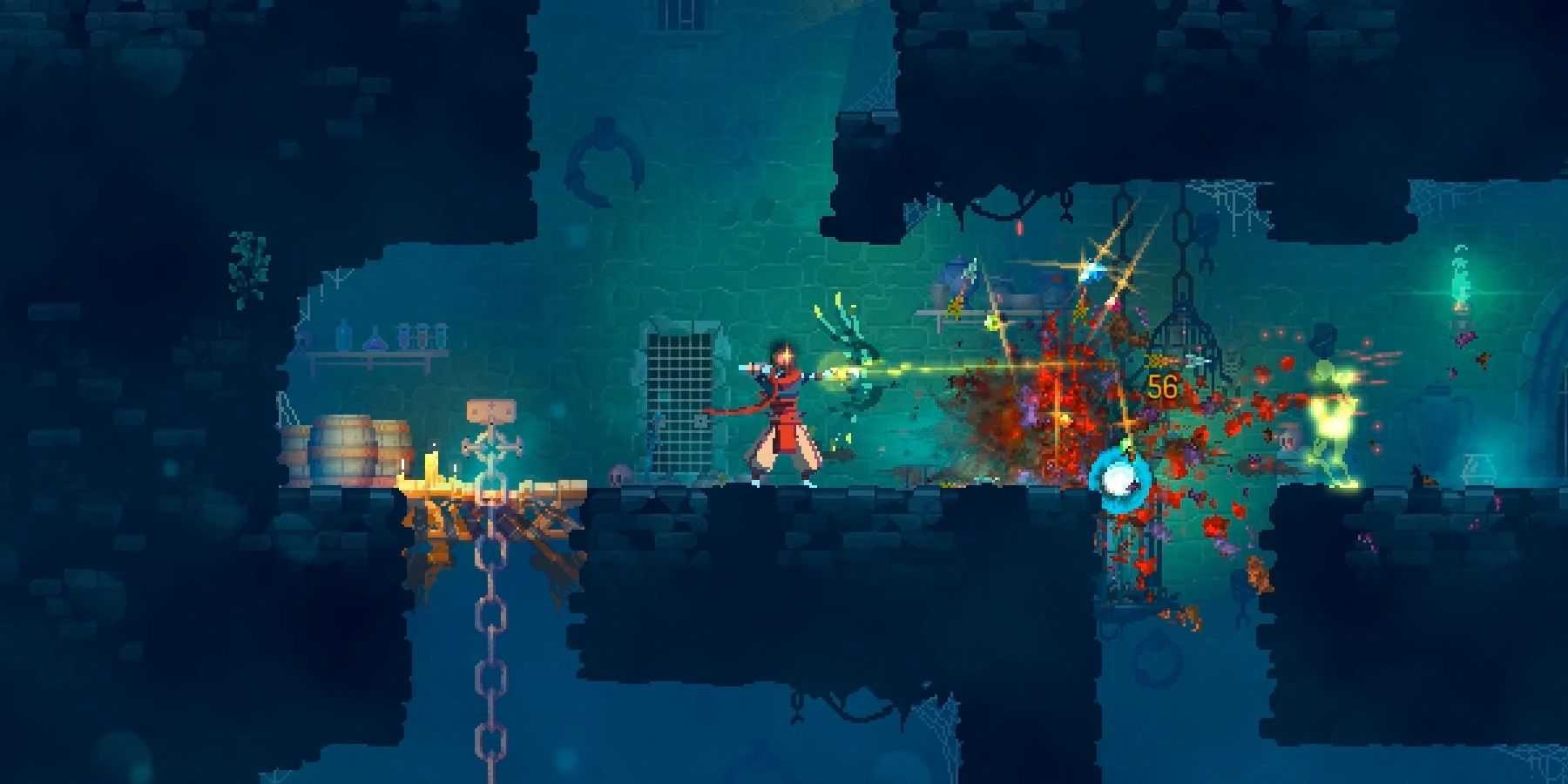 Dead-Cells-Official-Gameplay-Screenshot-First-Level