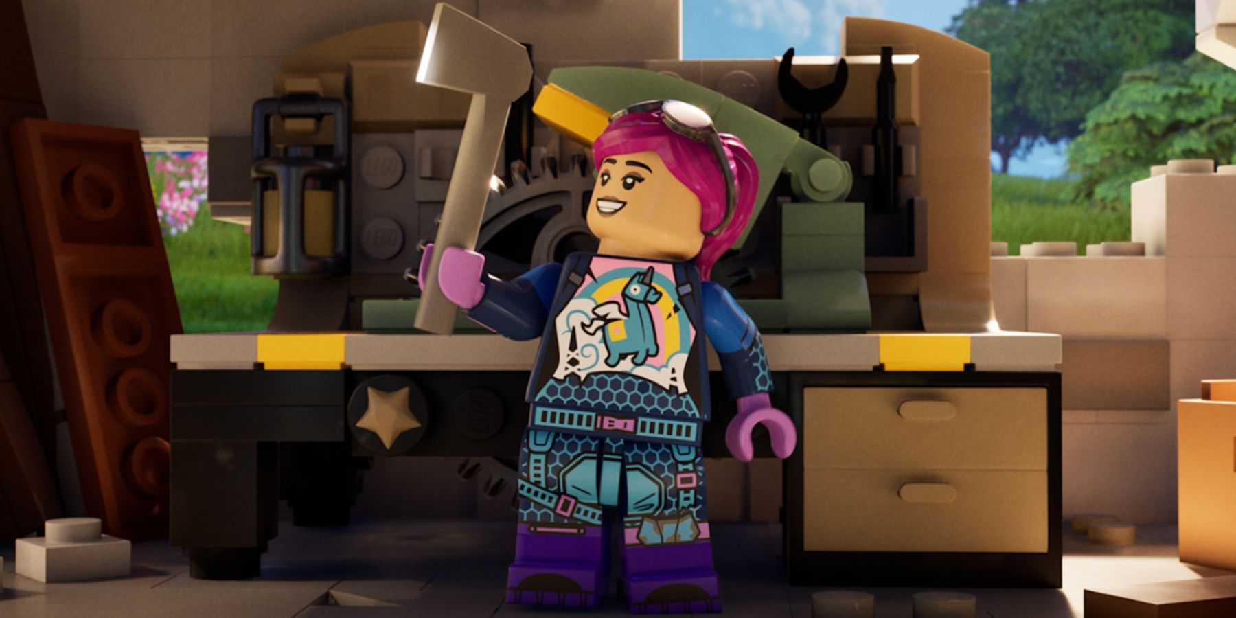 Como obter lajes de granito em LEGO Fortnite