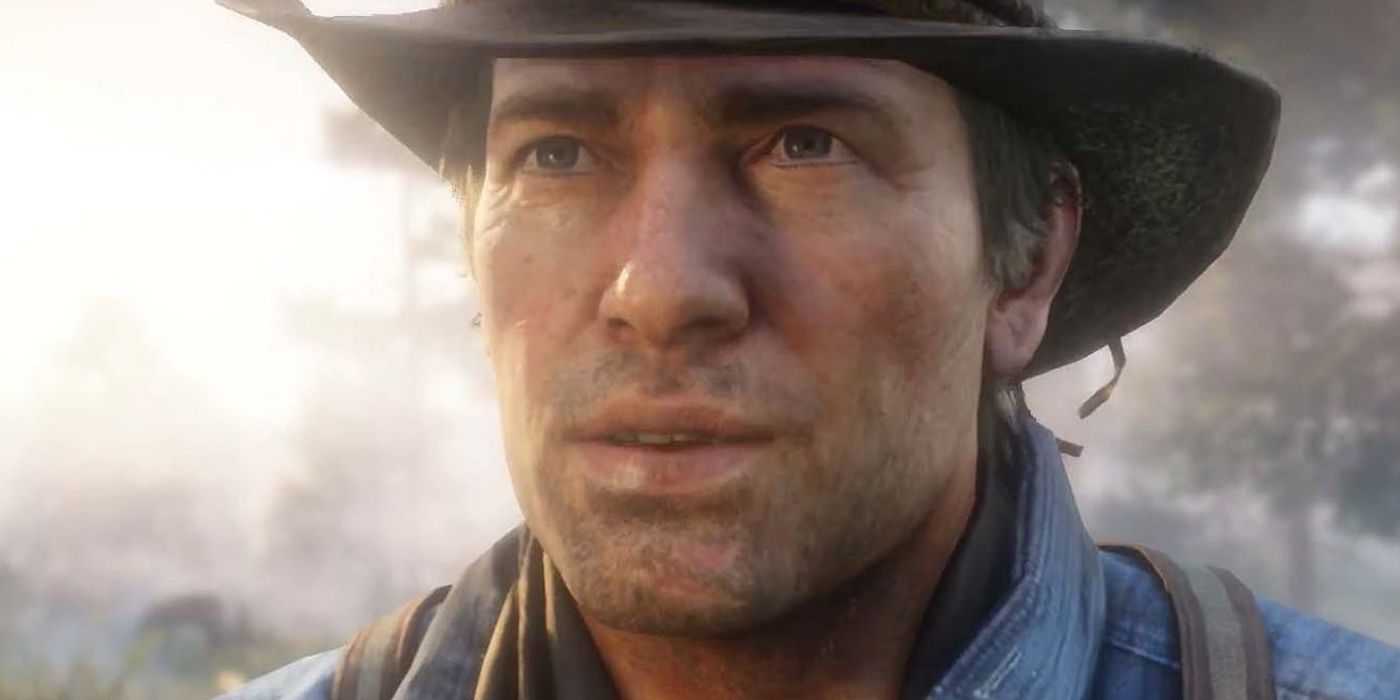 Red Dead Redemption 2 O rosto de Arthur Morgan no trailer