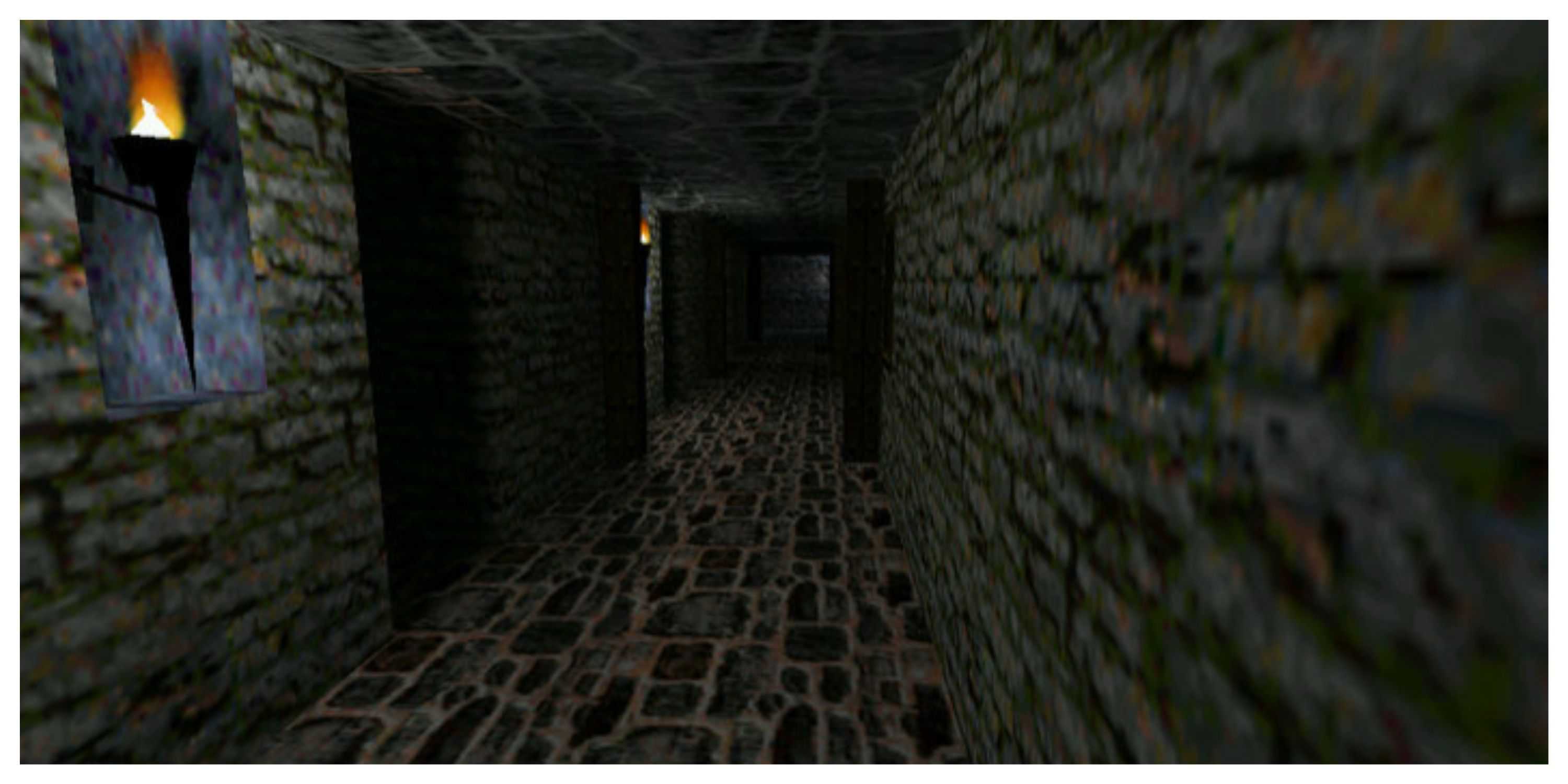 Thief: The Dark Project - GOG Screenshot (A Stone Hallway)