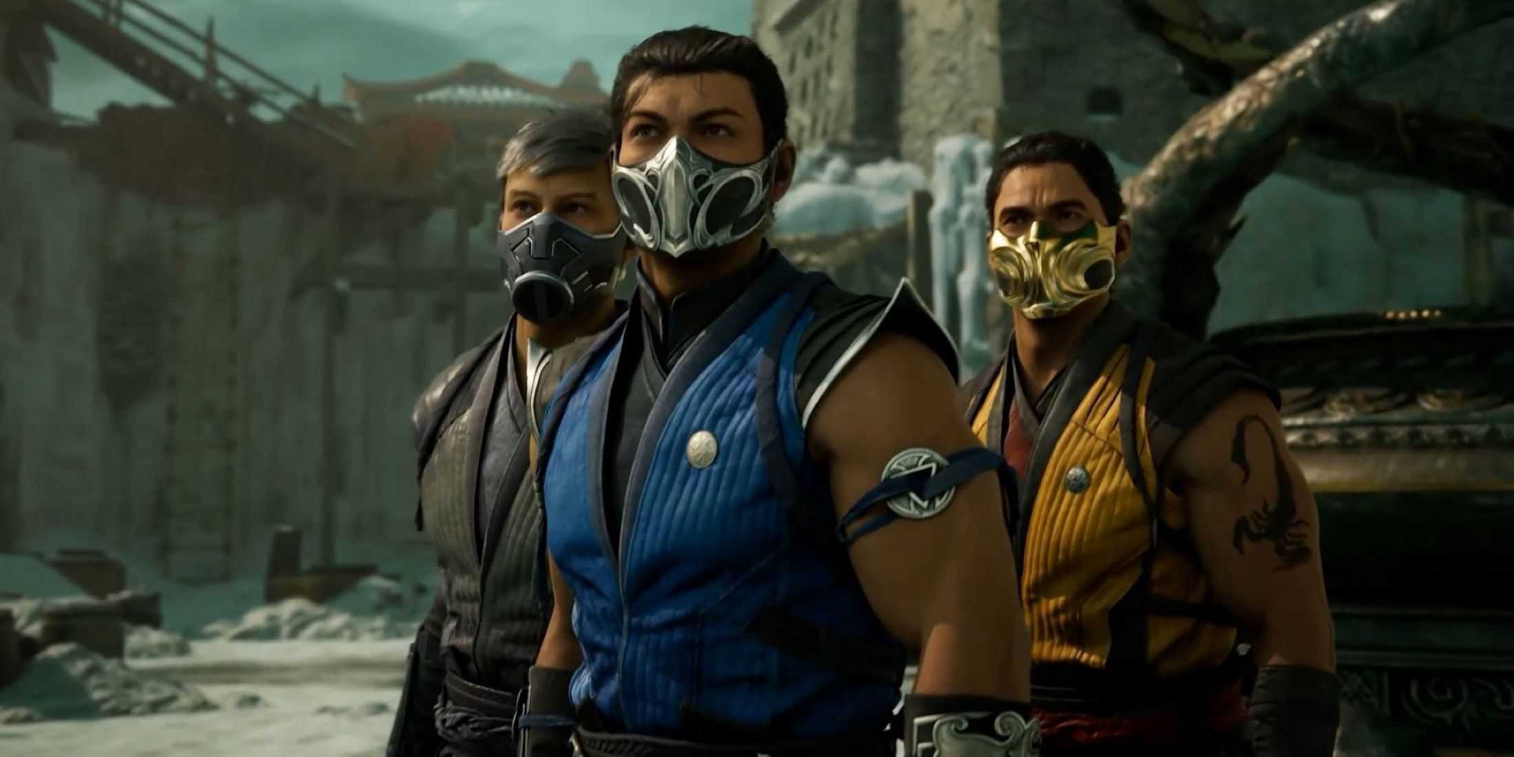  sub zero, scorpion and smoke from mortal kombat 1 