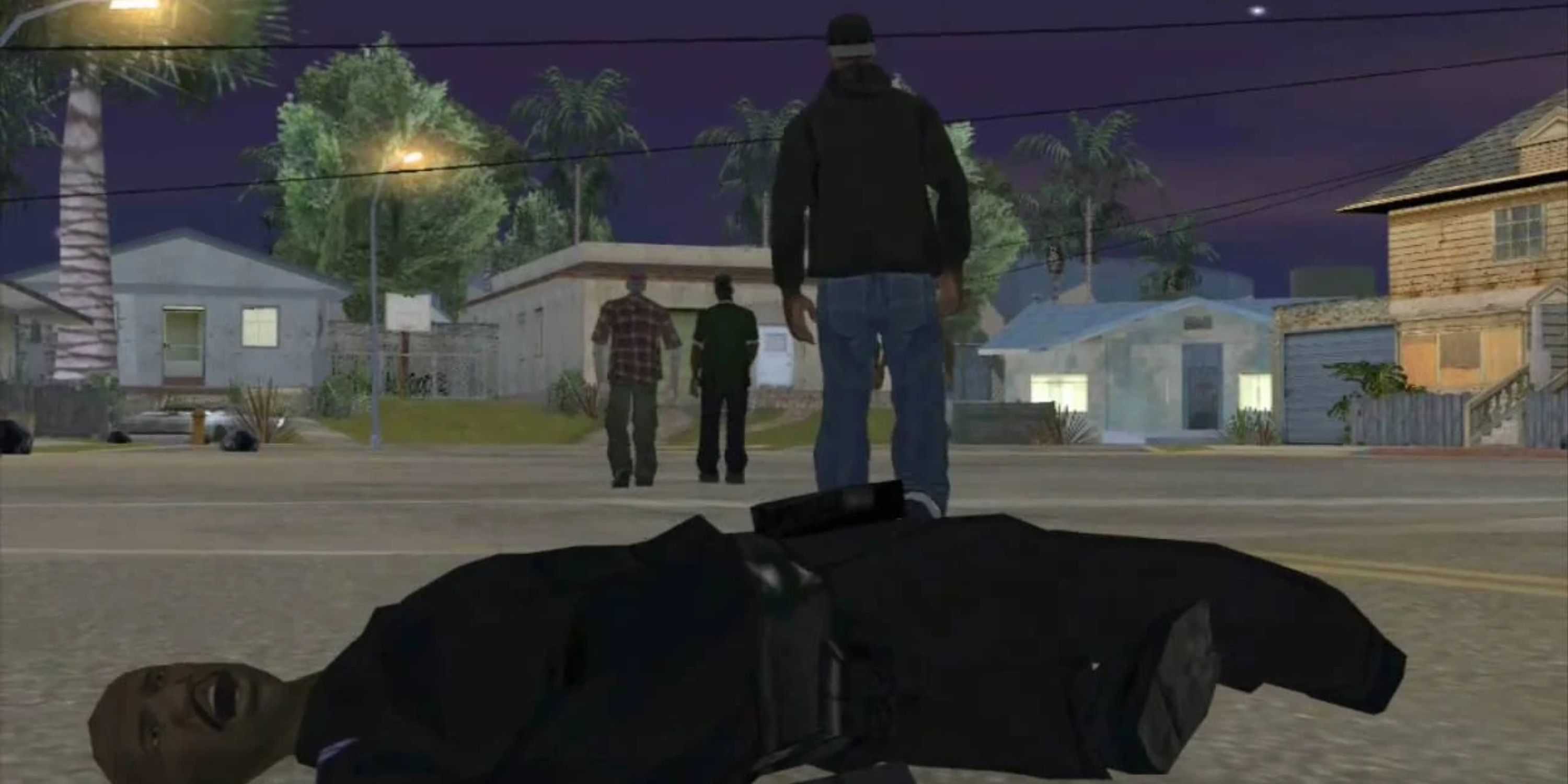 A morte de Tenpenny em Grand Theft Auto San Andreas