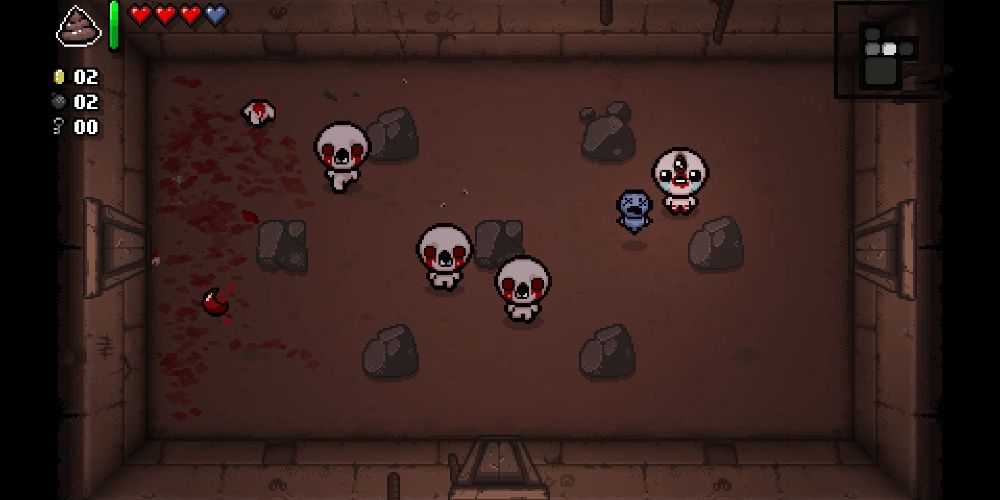 The Binding Of Isaac: Rebirth - Jogabilidade