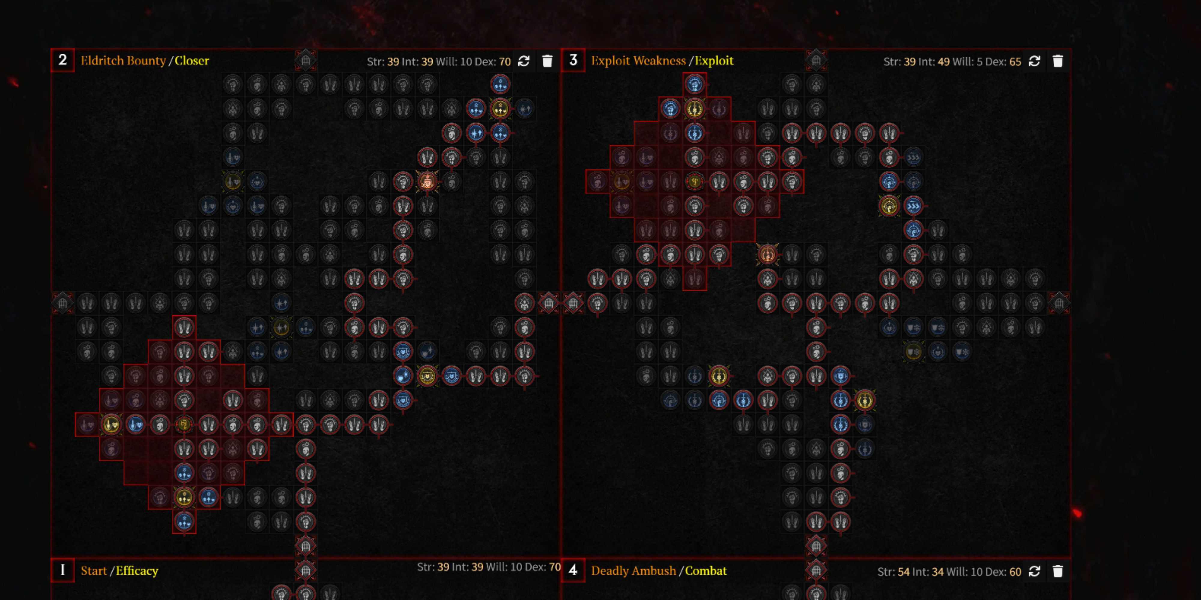 Twisted Blades Rogue Paragon Board 3 & 4