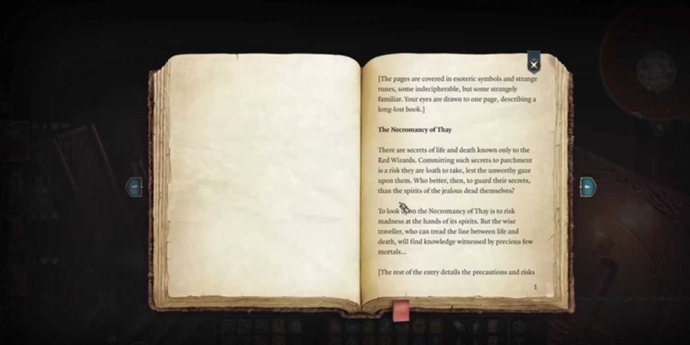 Necromancy of Thay book in BG3