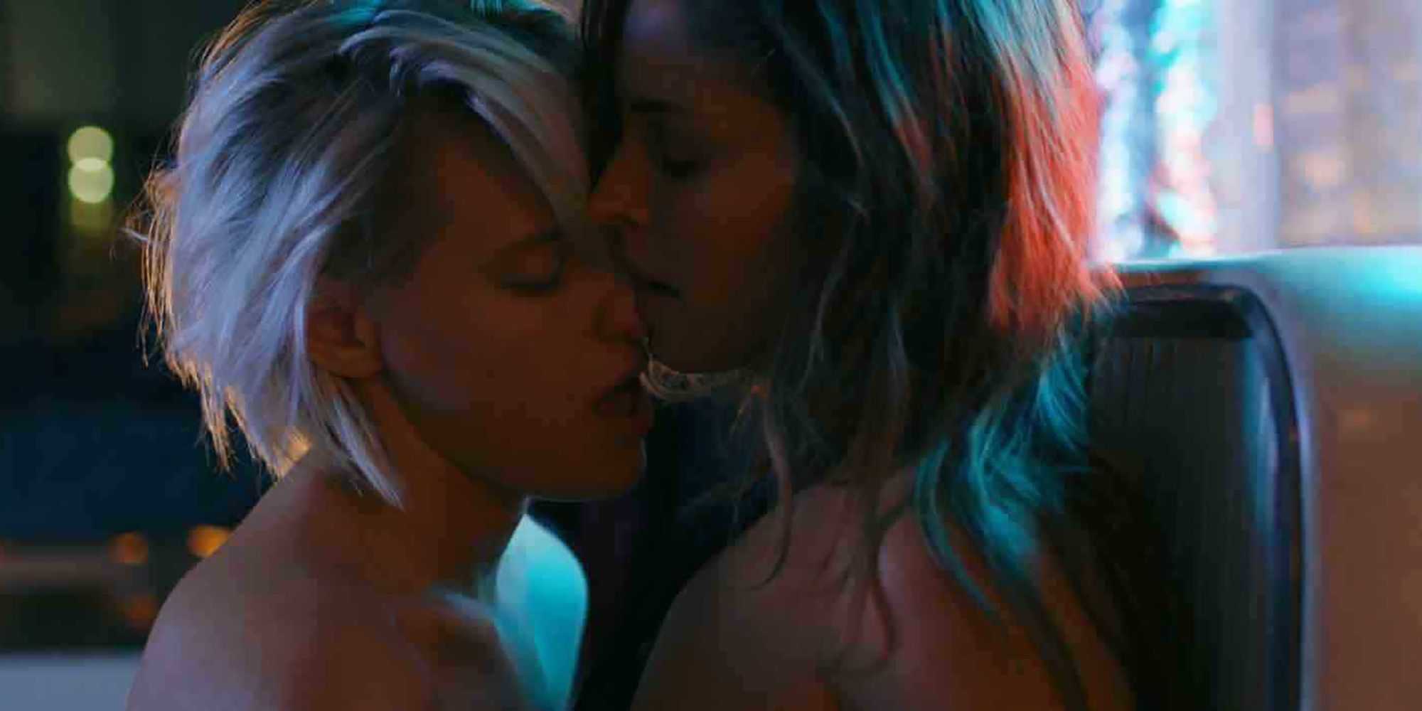 Natalie Krill & Erika Linder In Below Her Mouth