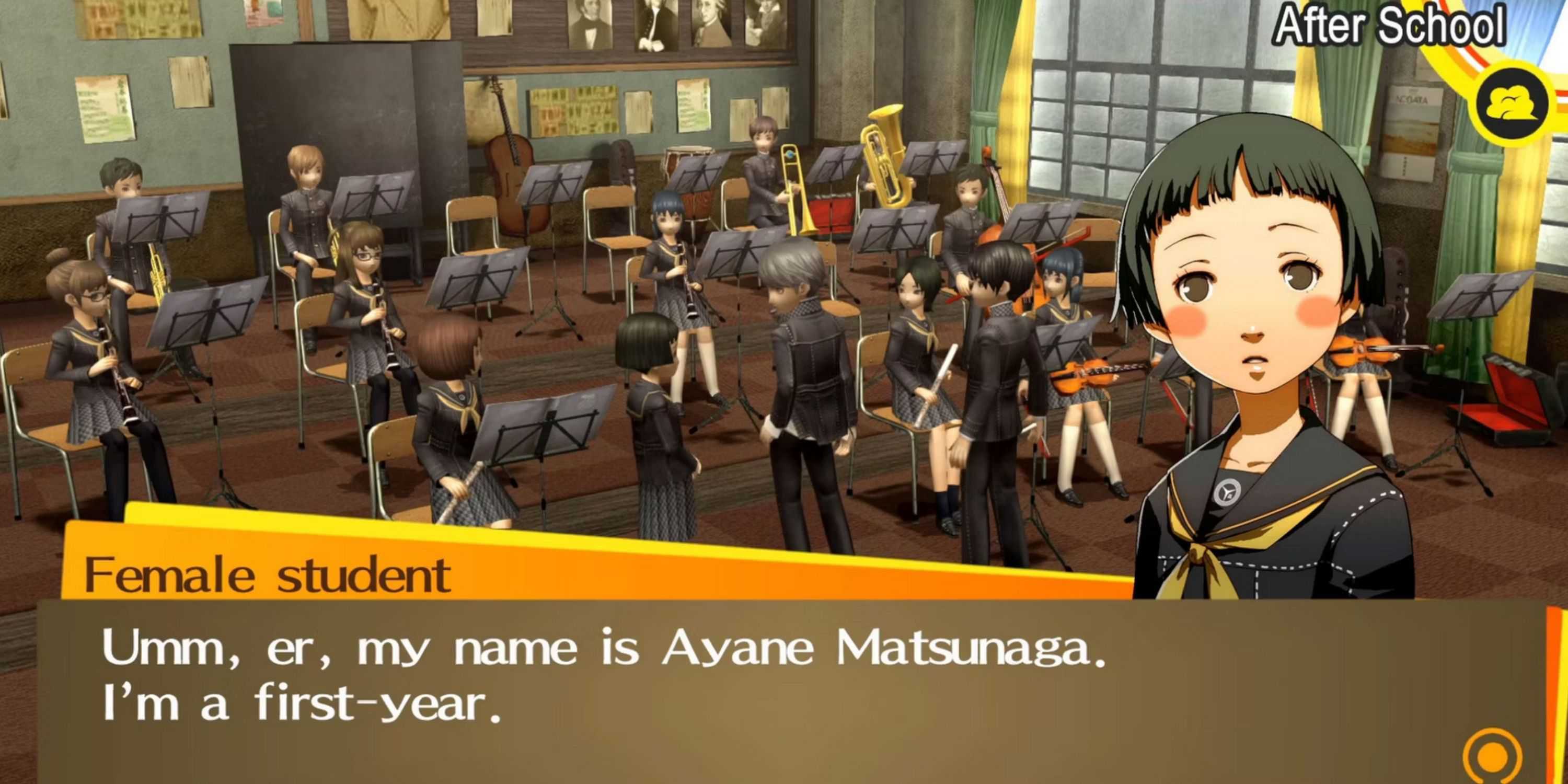 Ayane Matsunaga in Persona 4