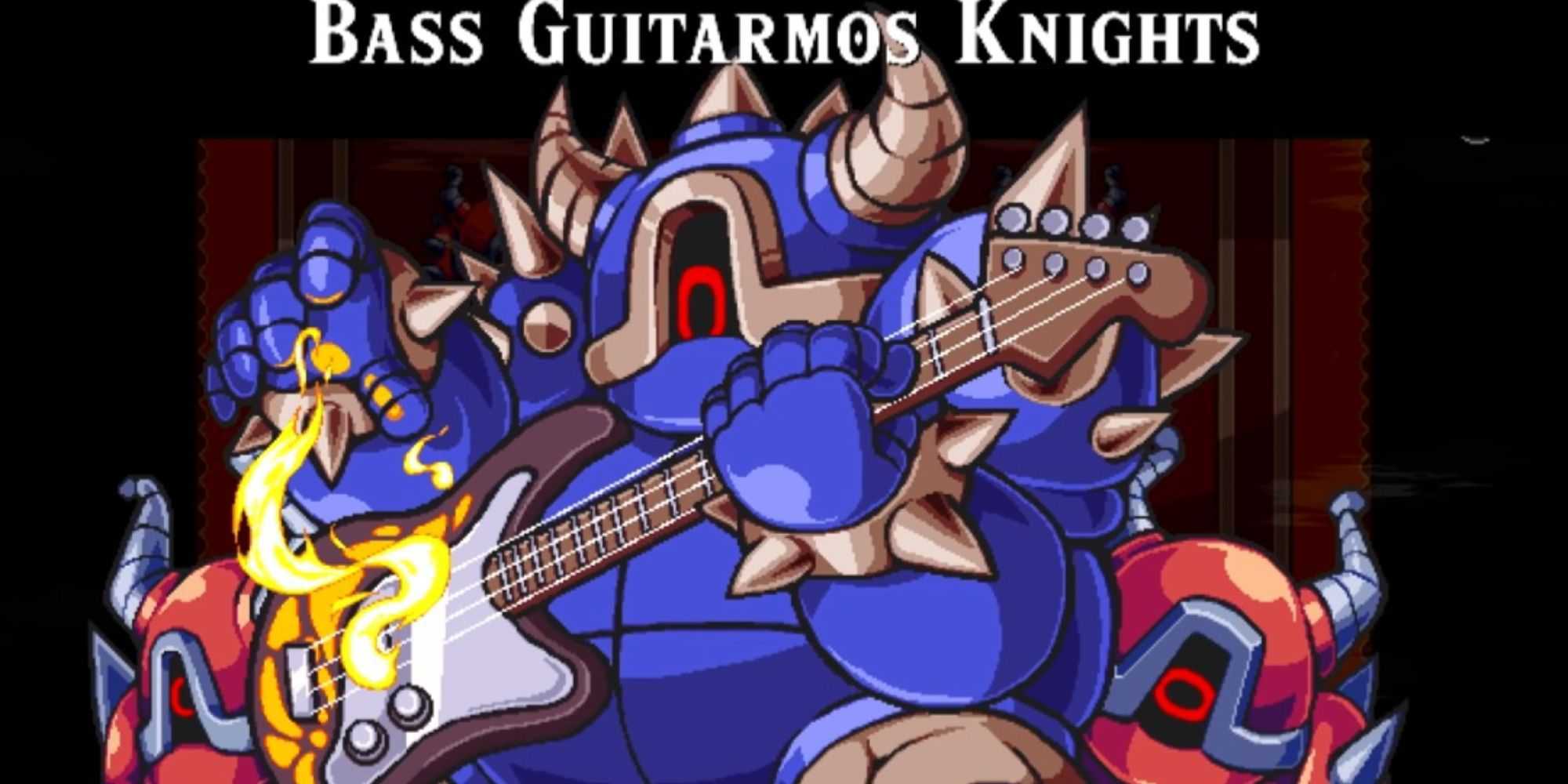 Bass Guitarmos knights boss