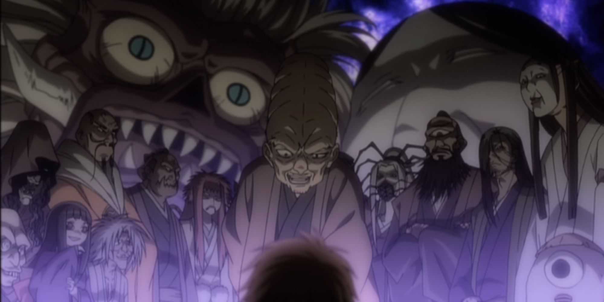 Nura_ Rise of The Yokai Clan a group of scary characters