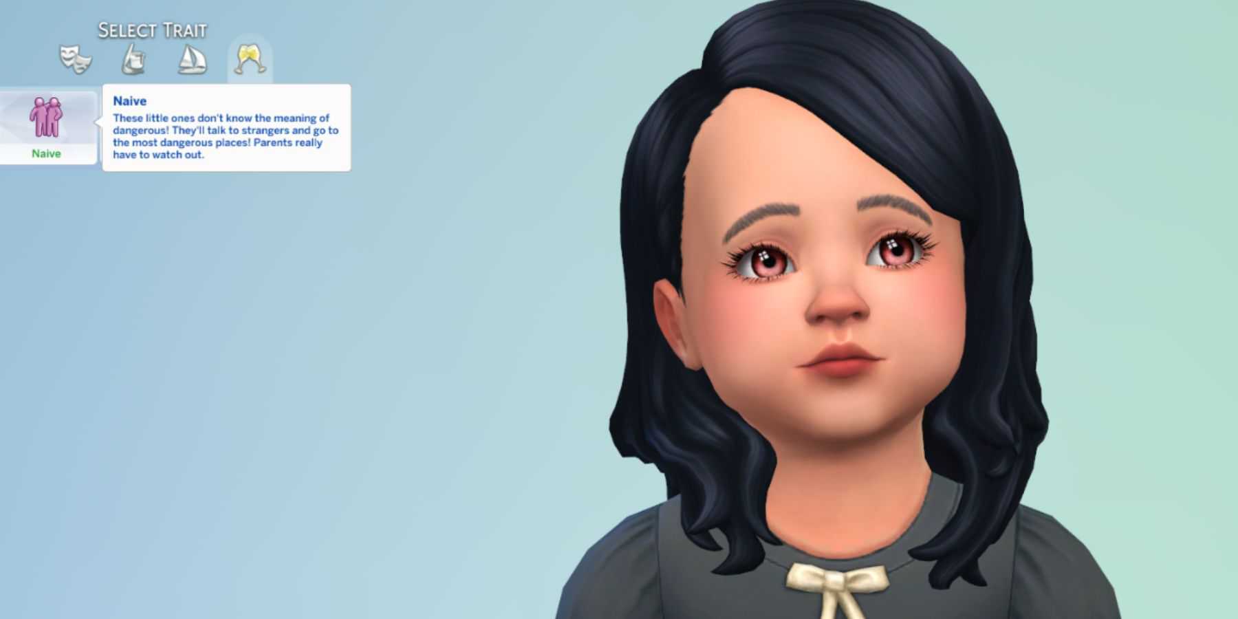 pacote de traços de bebê criança the sims 4