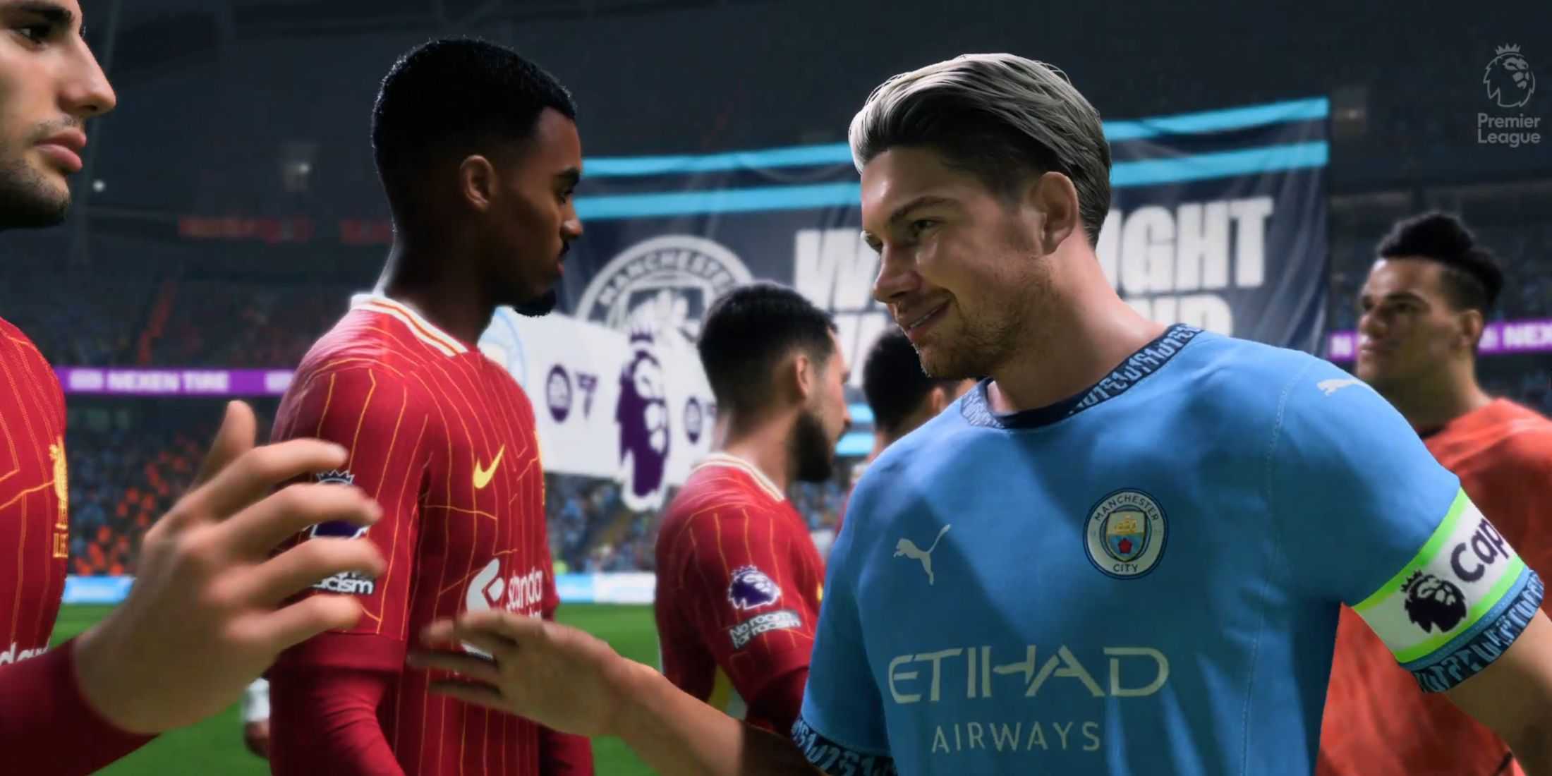 Melhor formação e 11 inicial para o Manchester City no EA Sports FC 25 - Animação de abertura com Kevin De Bruyne