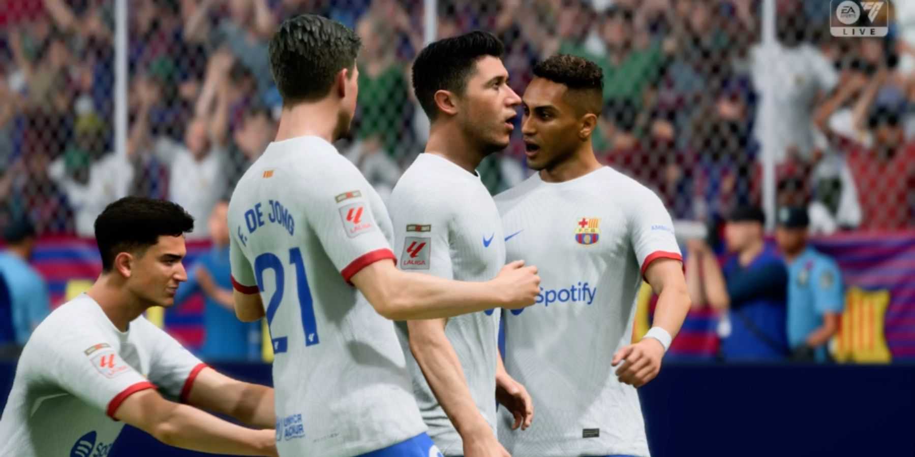 a new goal celebration in ea sports fc 24.