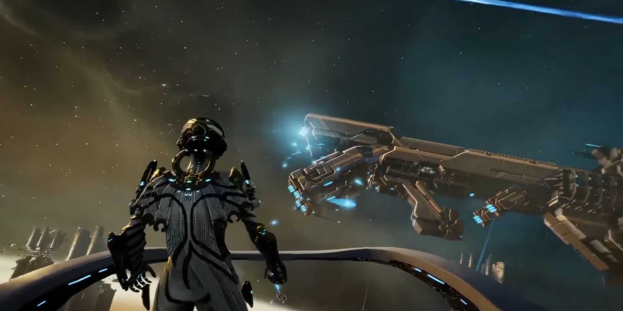 Railjack em Warframe