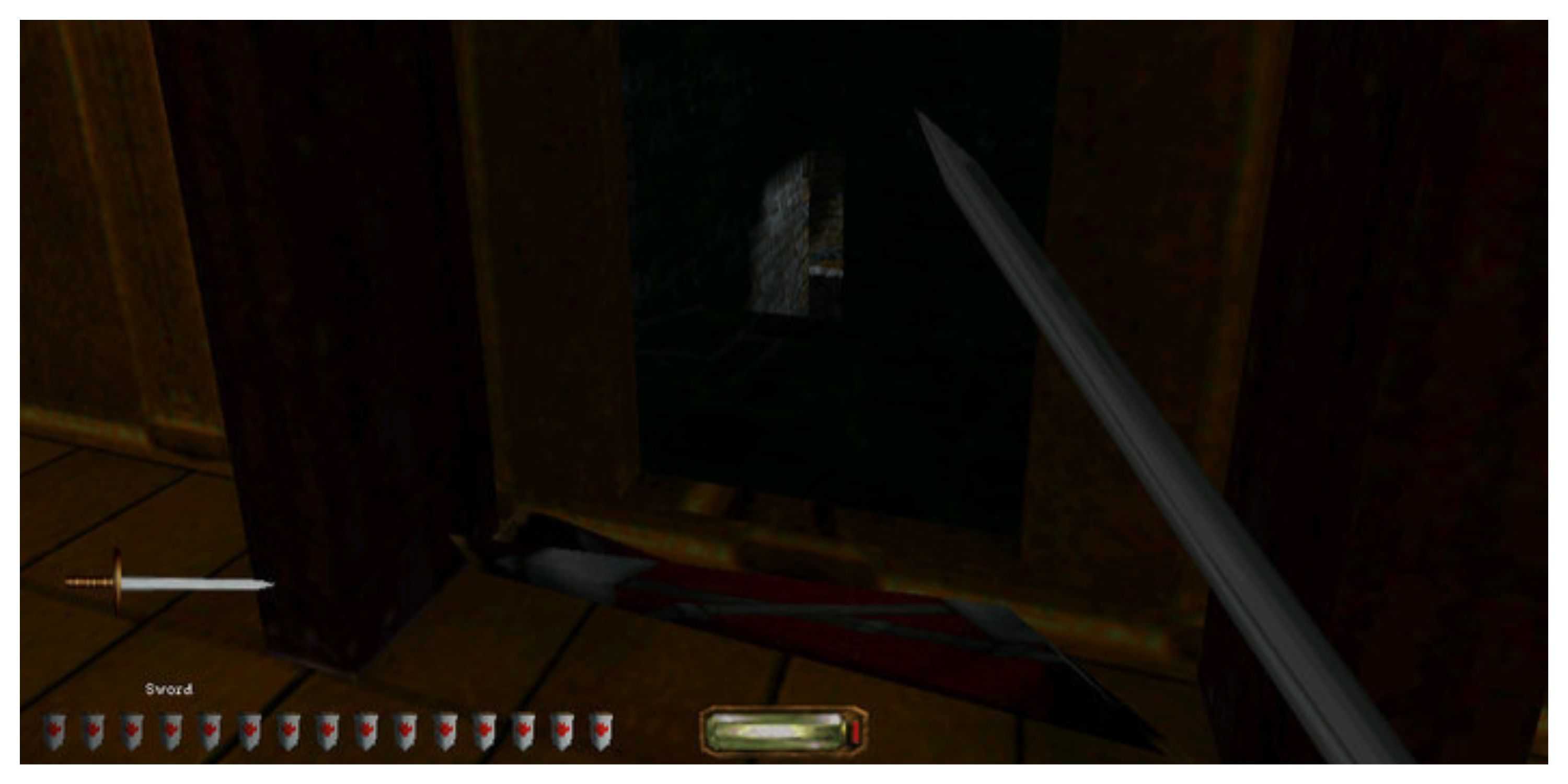 Thief: The Dark Project - GOG Screenshot (Wielding A Sword)