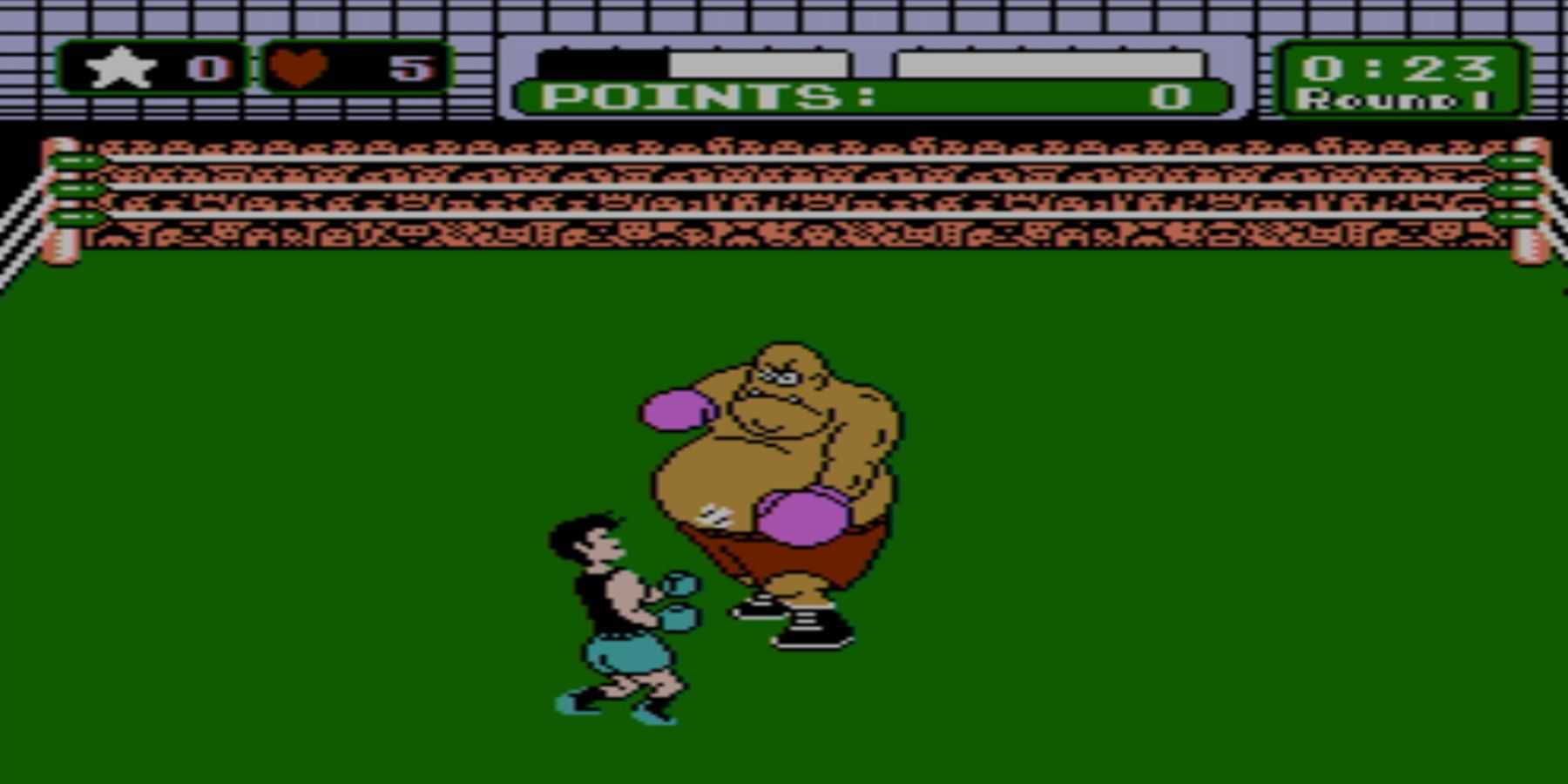 little mac dodging a hit