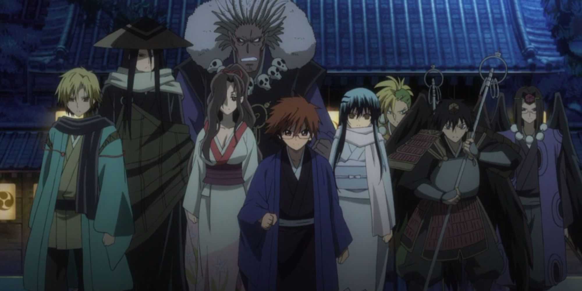 Nura_ Rise of The Yokai Clan a group of characters