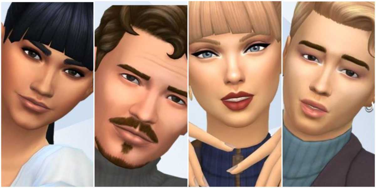 Melhores Celebridades Recridas no The Sims 4