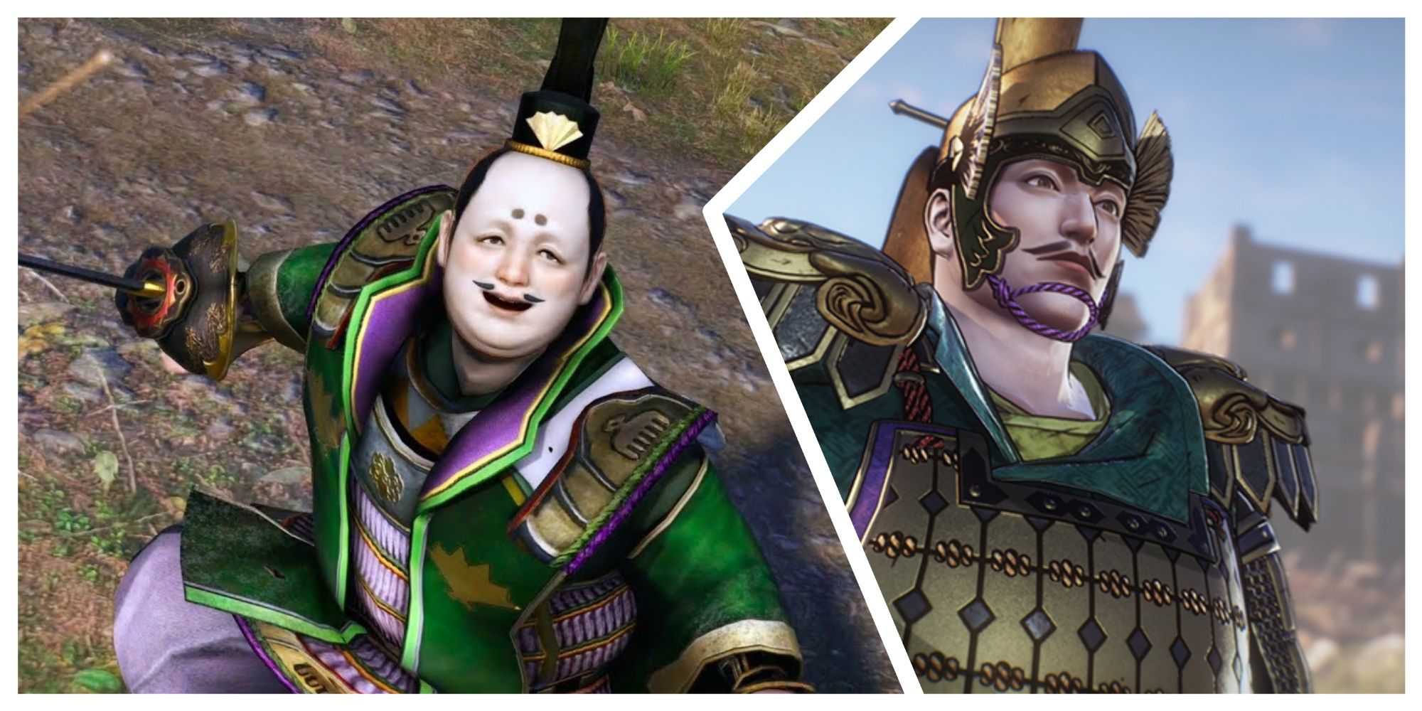 Um olhar sobre diferentes interpretações de Yoshimoto Imagawa de Samurai Warriors