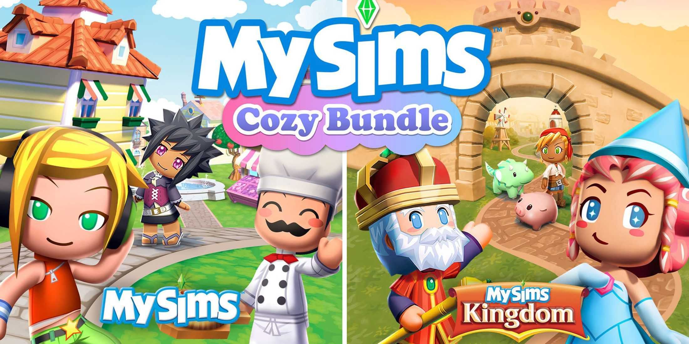 Key art for the MySims Cozy Bundle