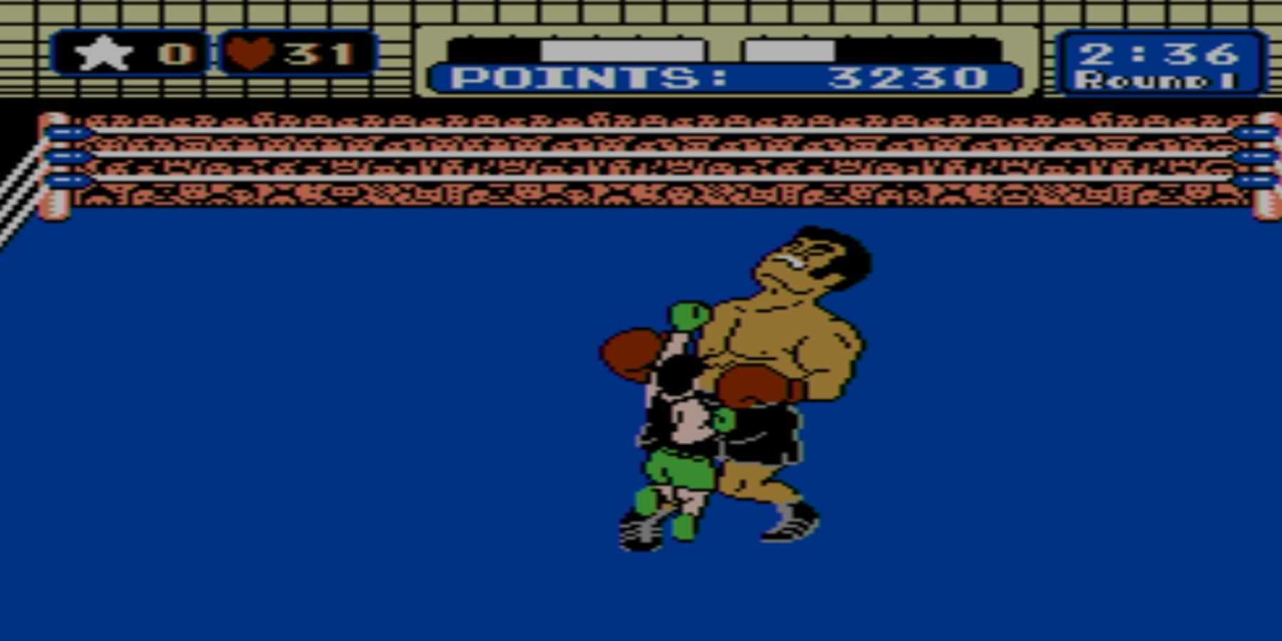 little mac upercutting an opponent