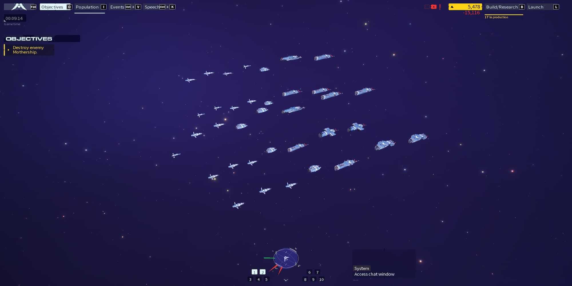 A Bunch Of Ships In The Trail Formation