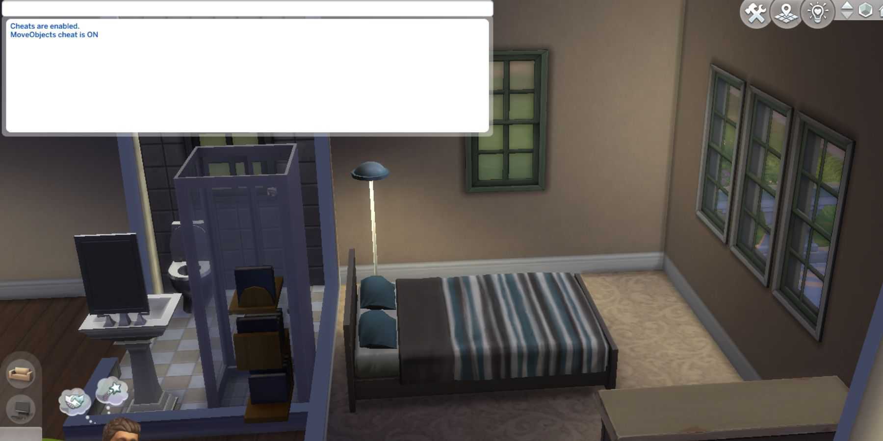 mover objetos enganar sims 4