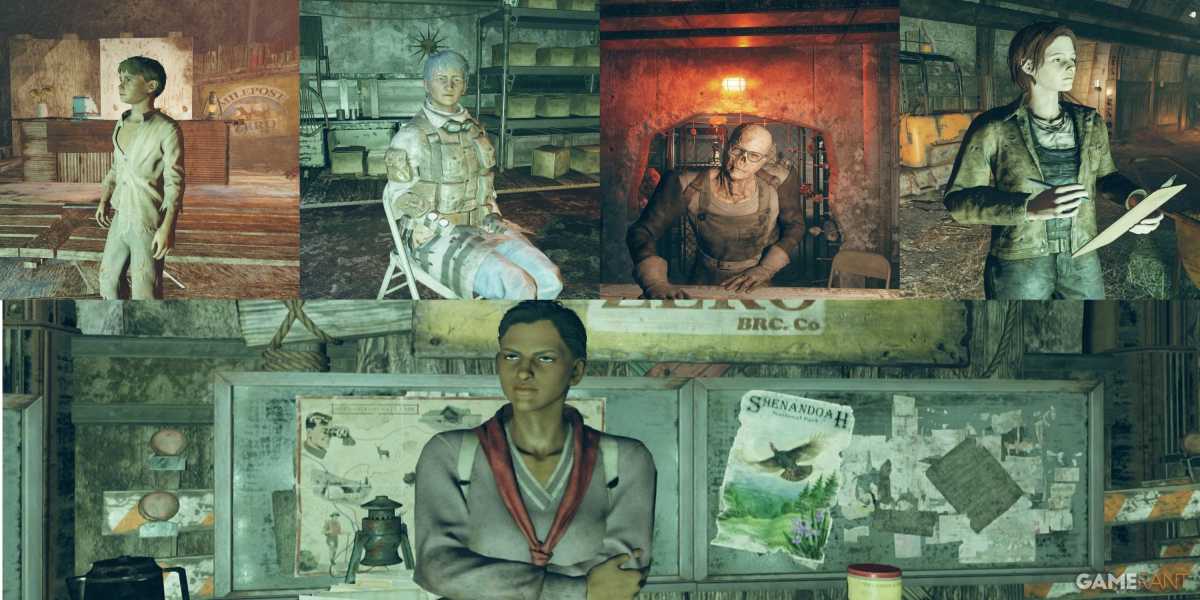 Fallout 76: Conheça os Novos Personagens da Atualização Outpost Zero