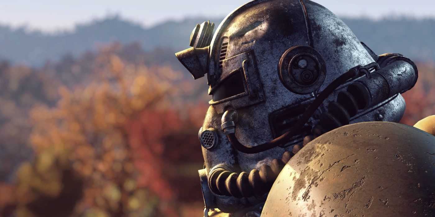 Fallout power armor looking at appalachia