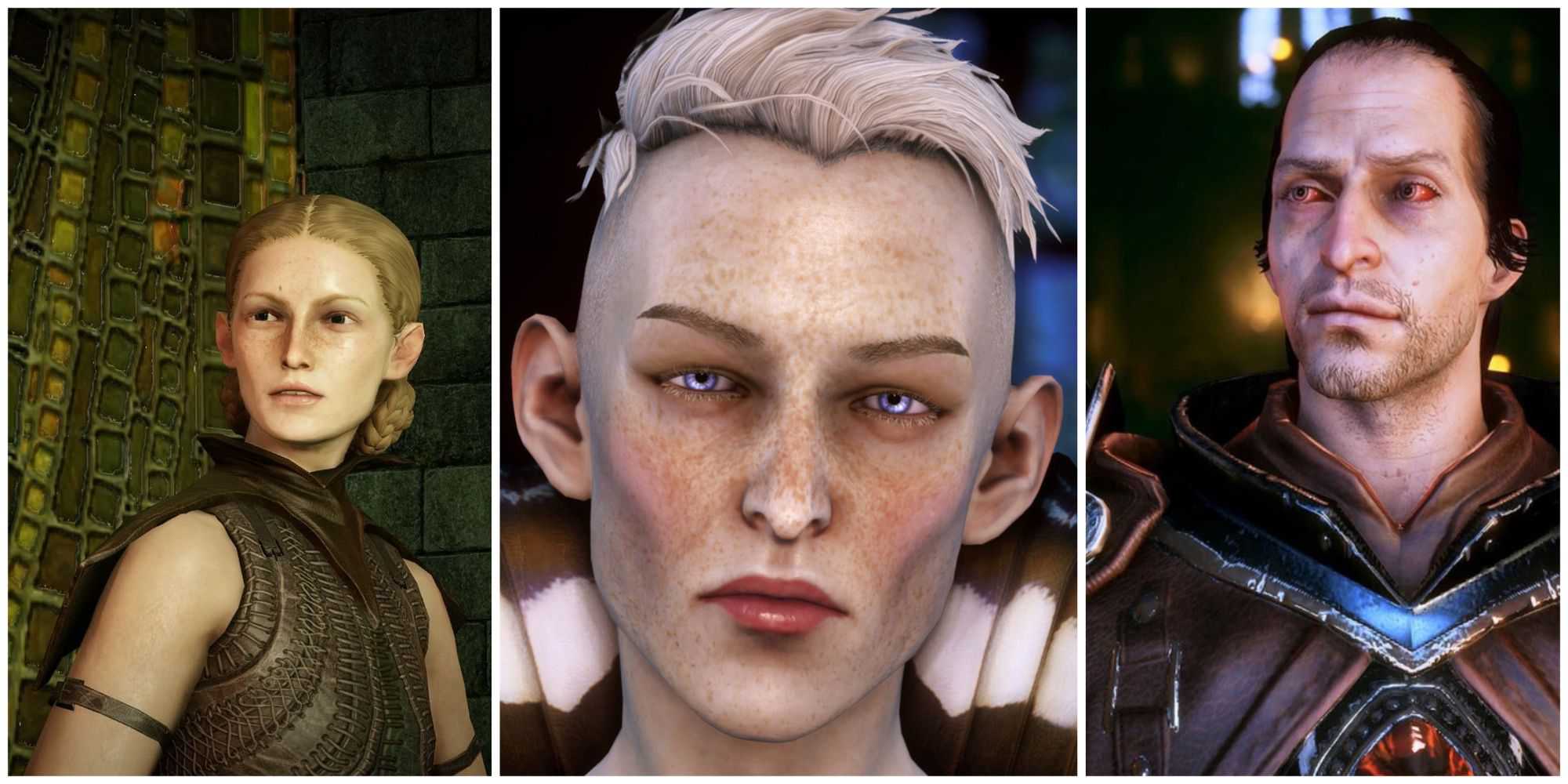 imagens de Calpernia, Florianne e Samson de Dragon Age: Inquisition