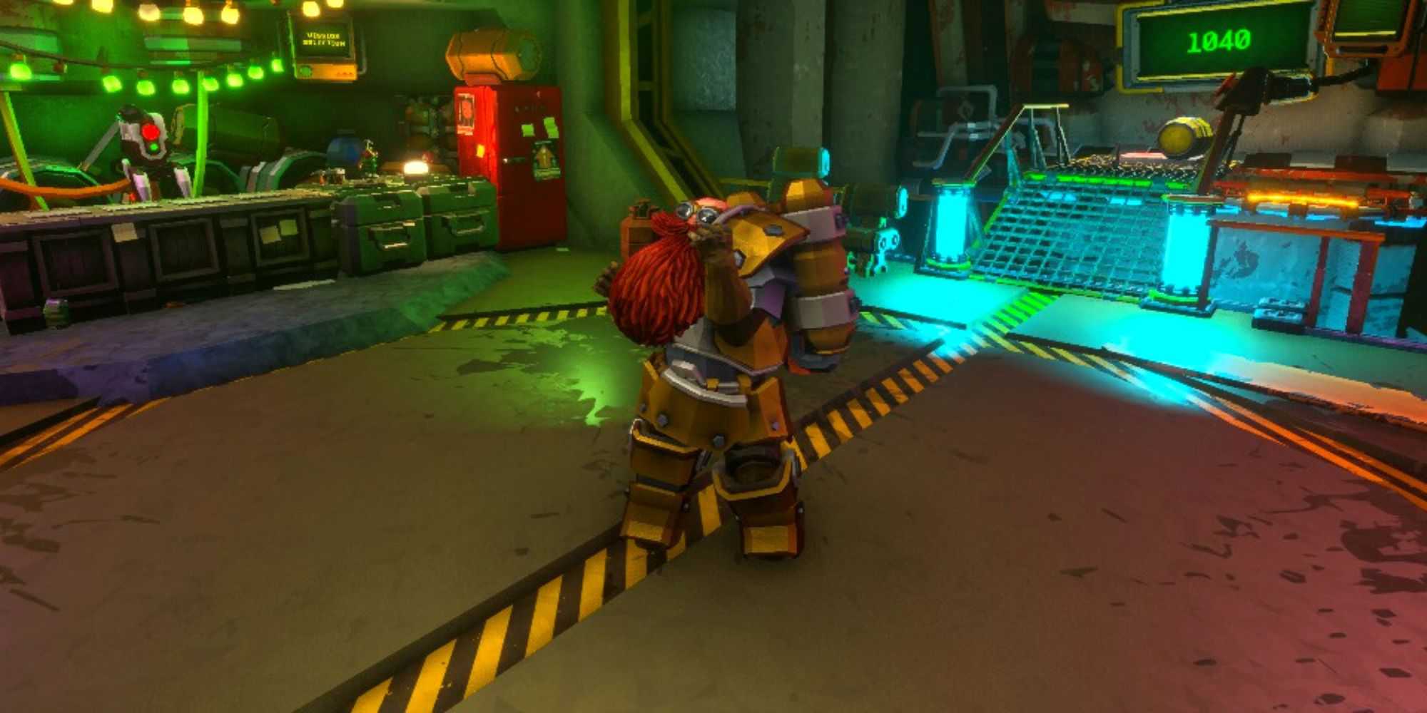 A Space Dwarf Dancing In Deep Rock Galactic