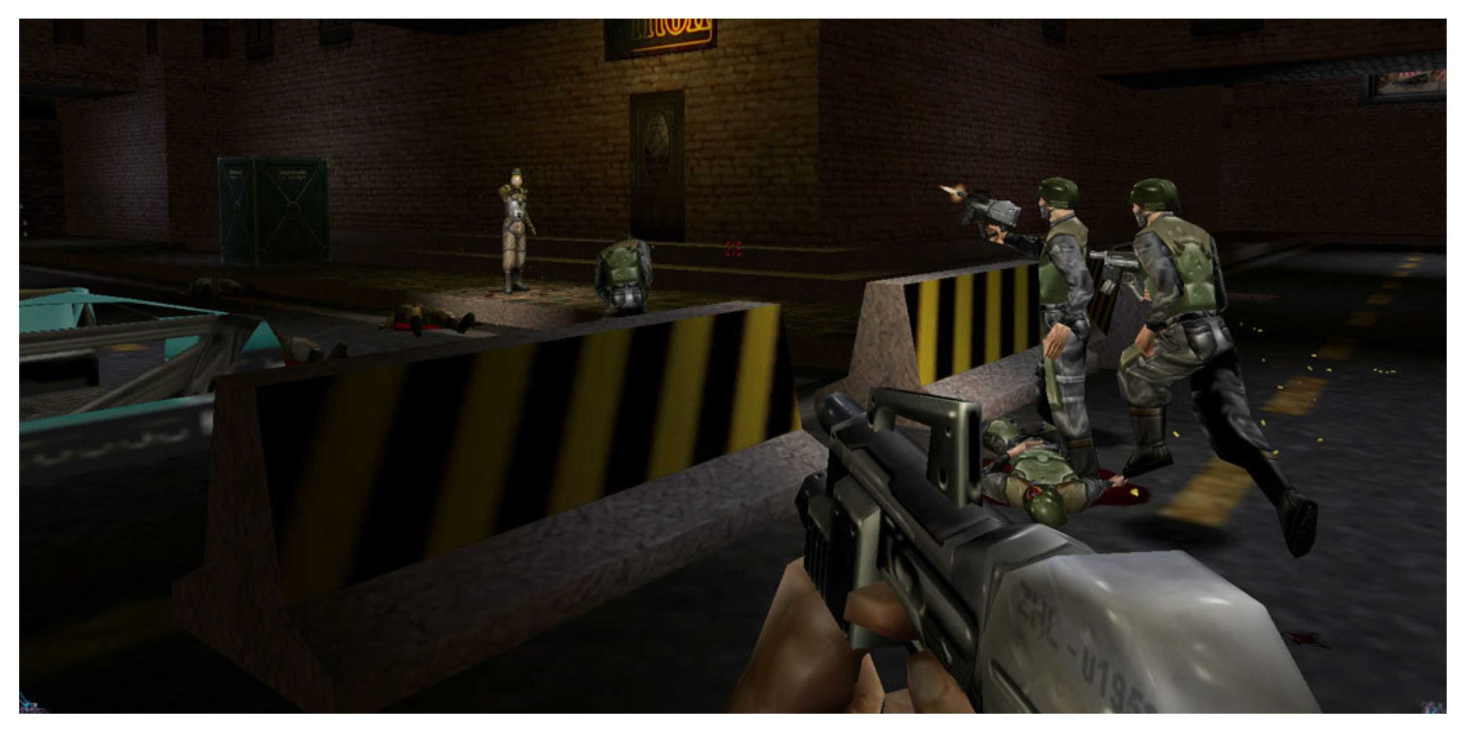 Deus Ex - Steam Screenshot (Wielding A Gun)