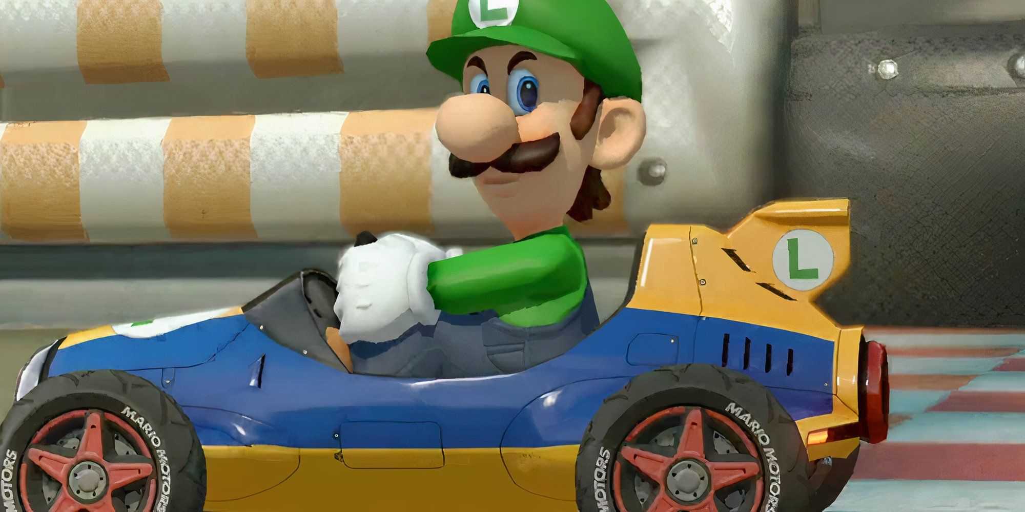 Luigi in Mario Kart 8 