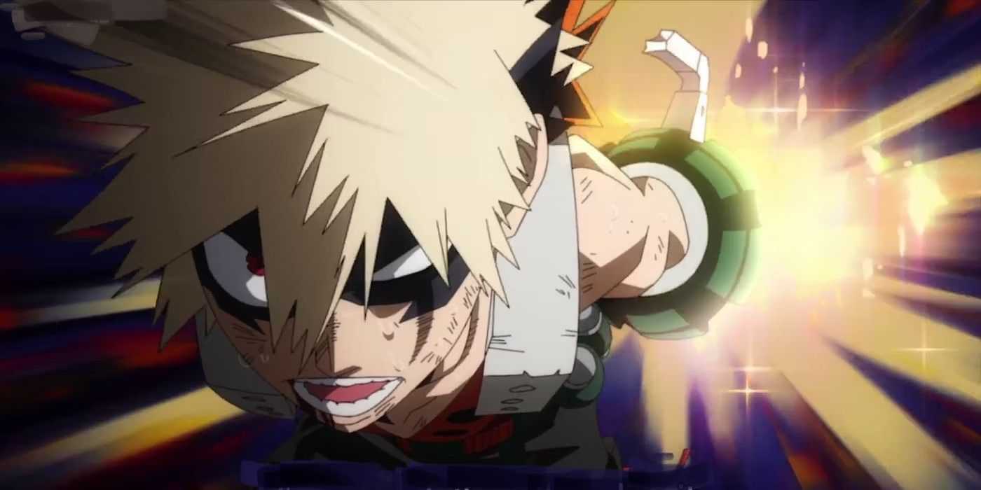 Explosão peculiar de Bakugo