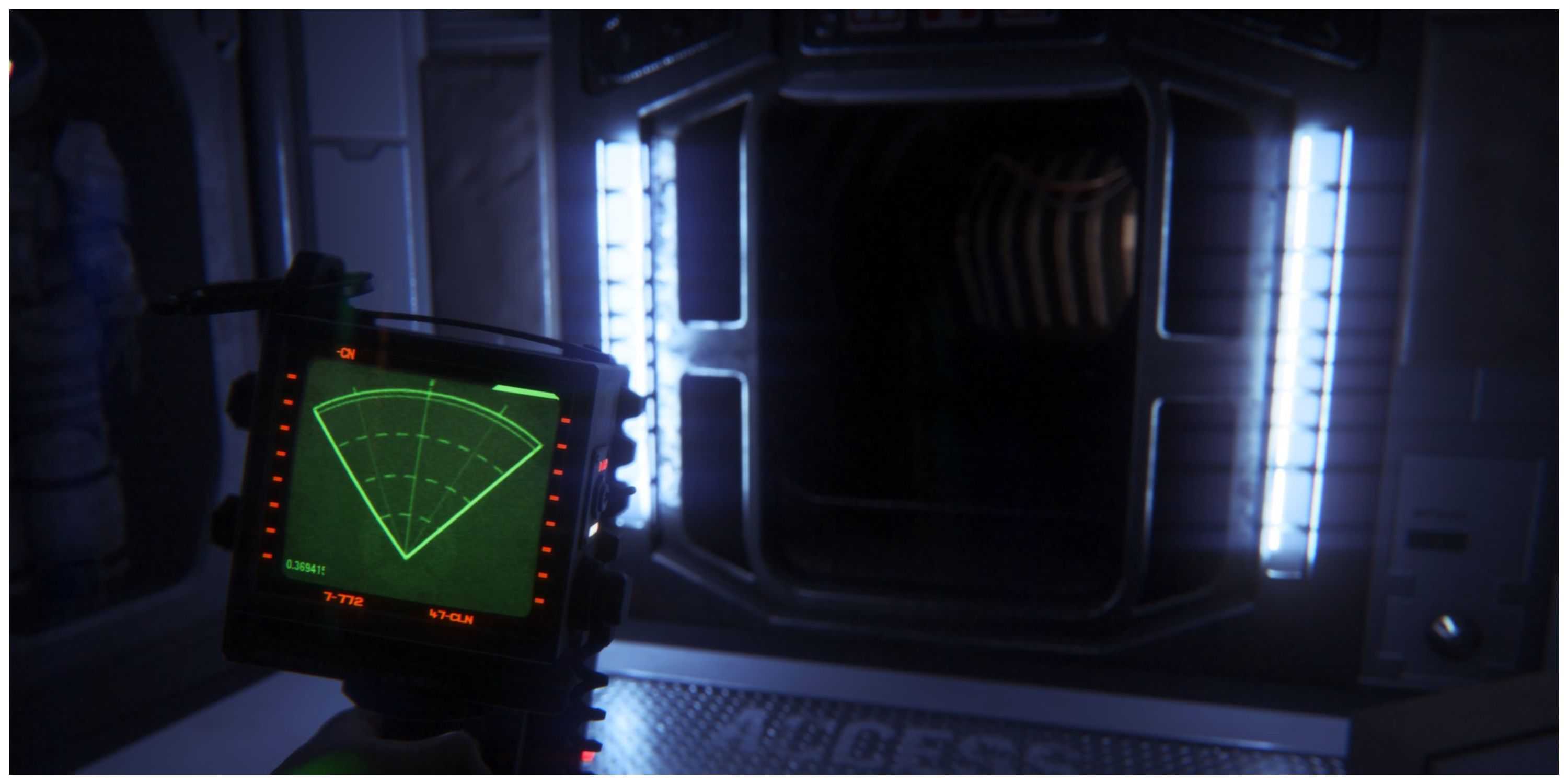 Alien: Isolation - Steam Screenshot (Using A Scanner)