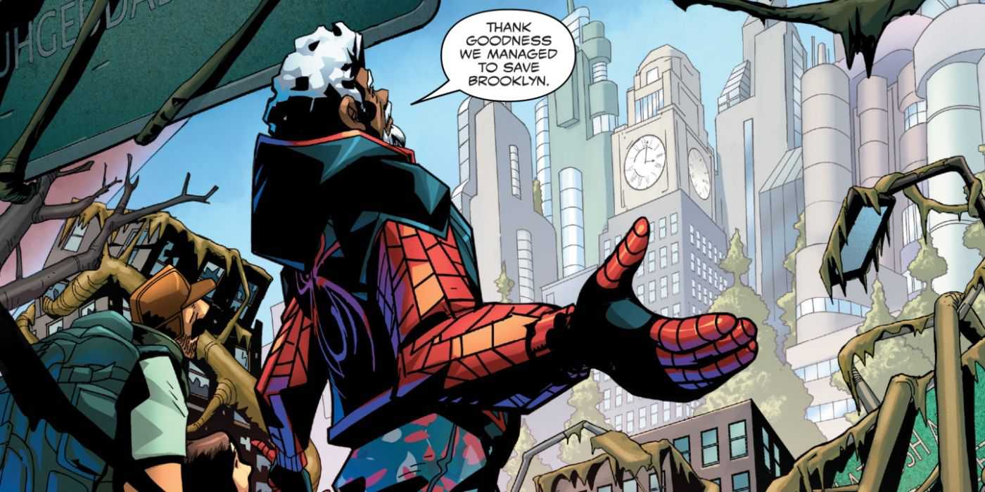 Miles Morales Old Miles Brooklynm Quadrinhos O ​​Fim