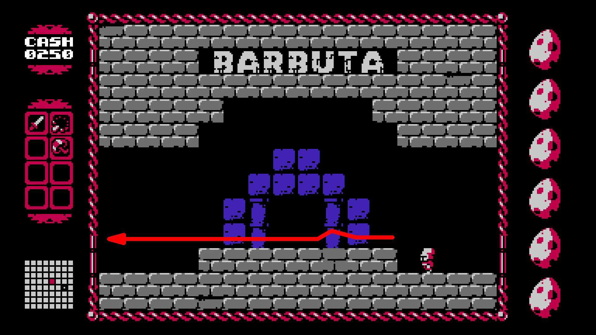 ufo 50 barbuta walkthrough 19