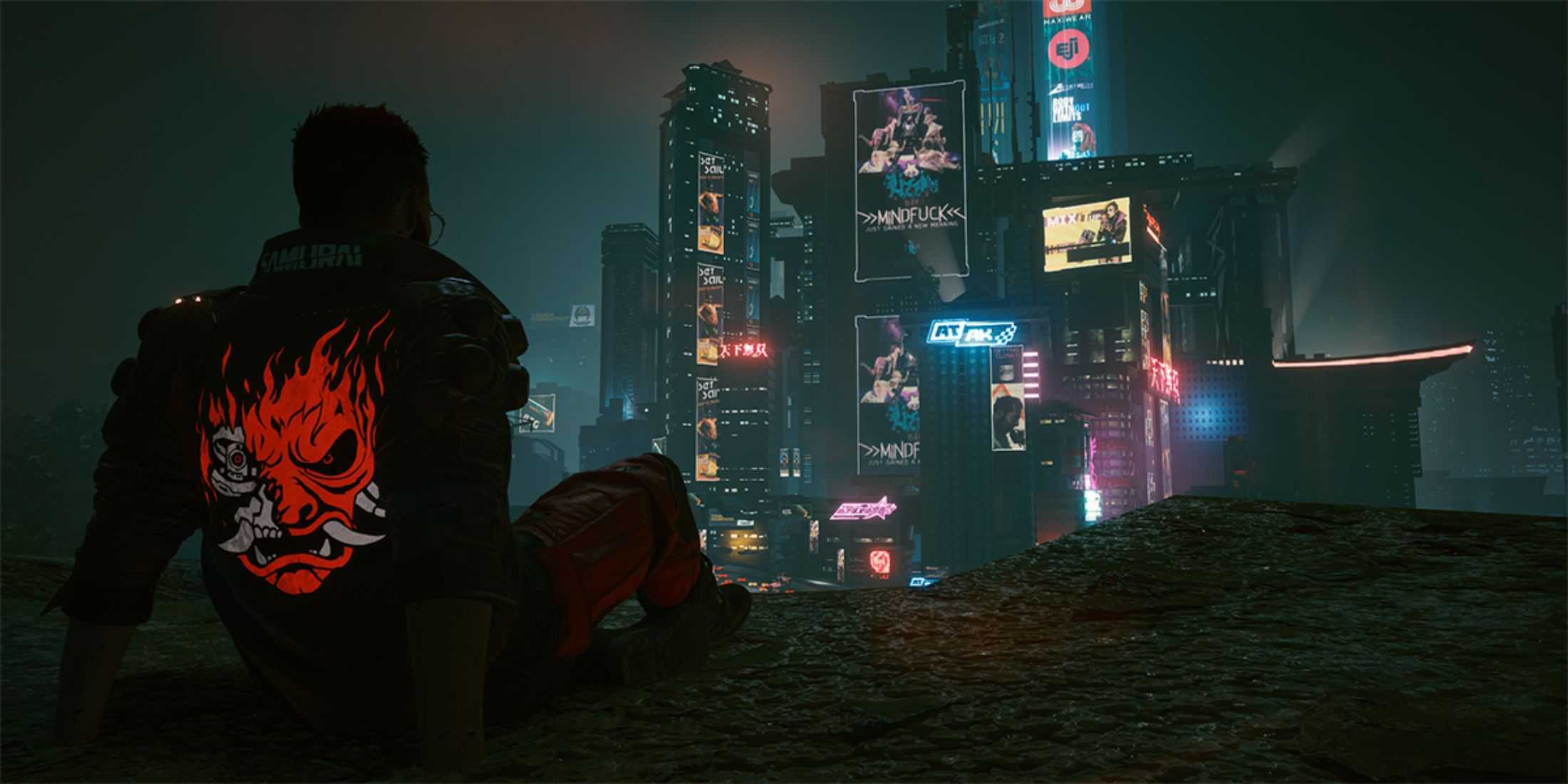 minecraft player builds cyberpunk 2077 night city