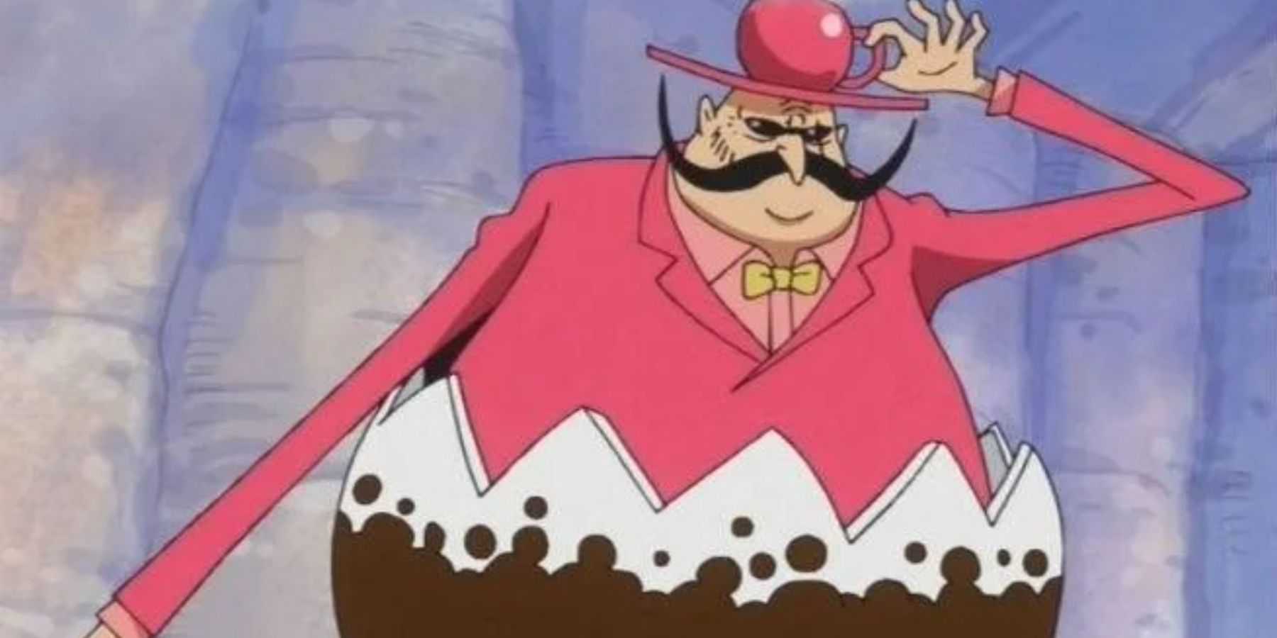 Tamago se apresenta aos chapéus de palha em One Piece