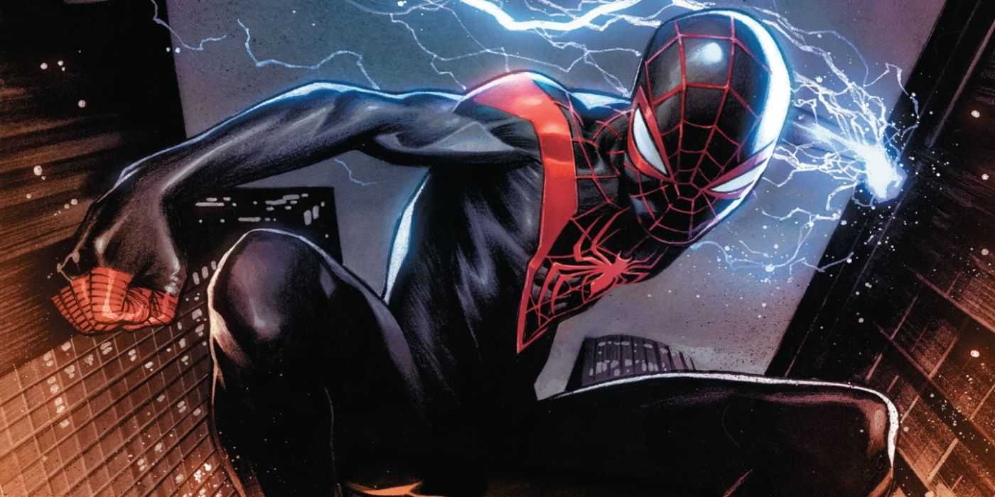 Soco em quadrinhos de Miles Morales, Homem-Aranha