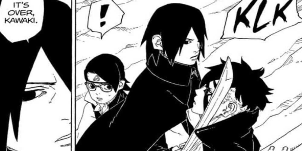 sasuke hokage boruto chapter 79