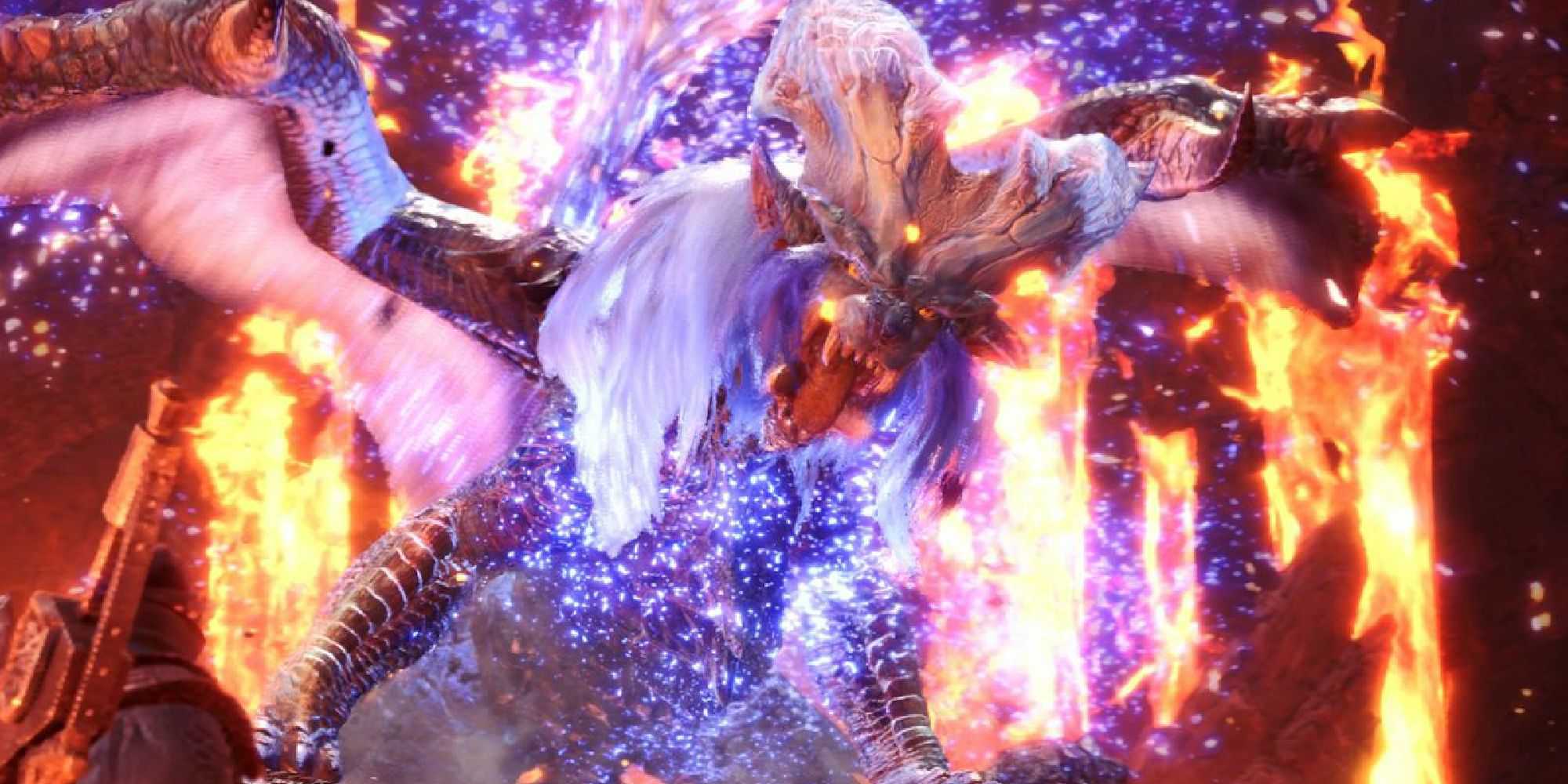 Imagens promocionais de Lunastra no Monster Hunter World: Iceborne DLC