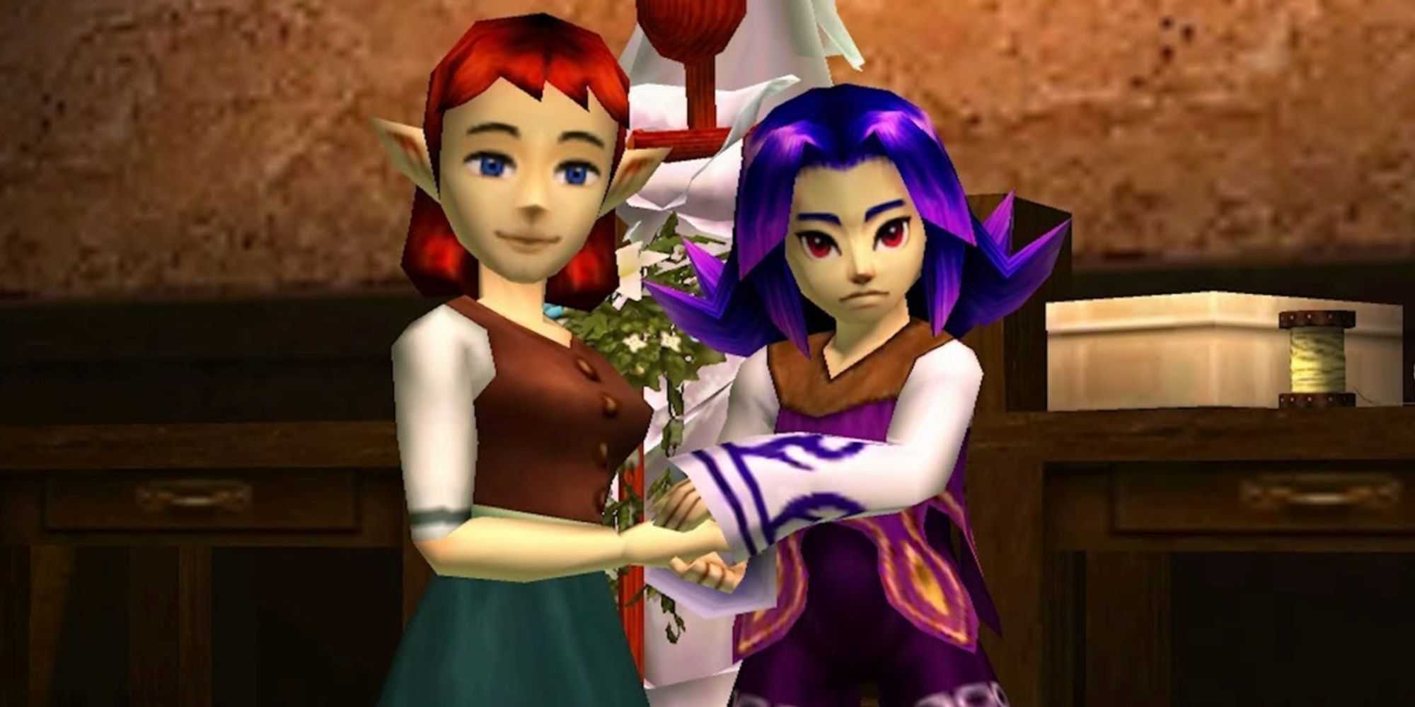 Anju and Kafei Majora's Mask 3D