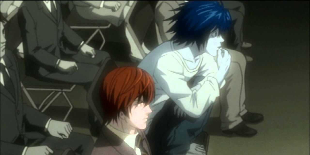 Light e L de Death Note