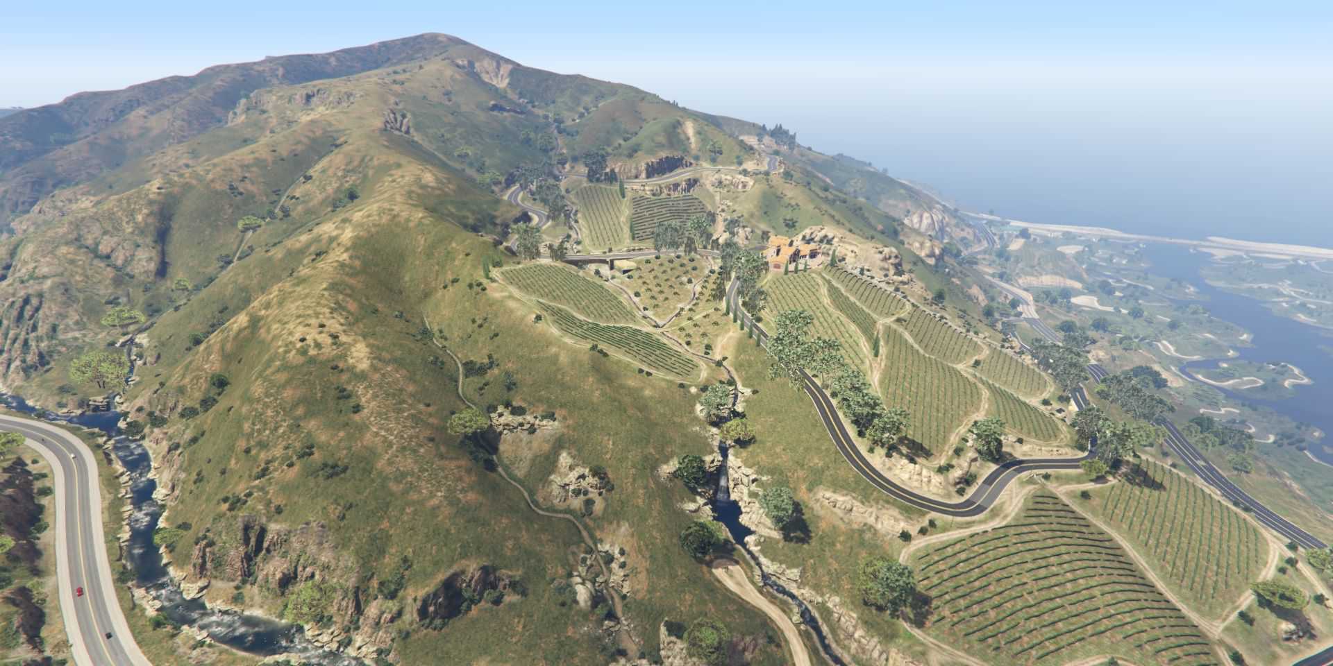 Colinas de Tongva em GTAV