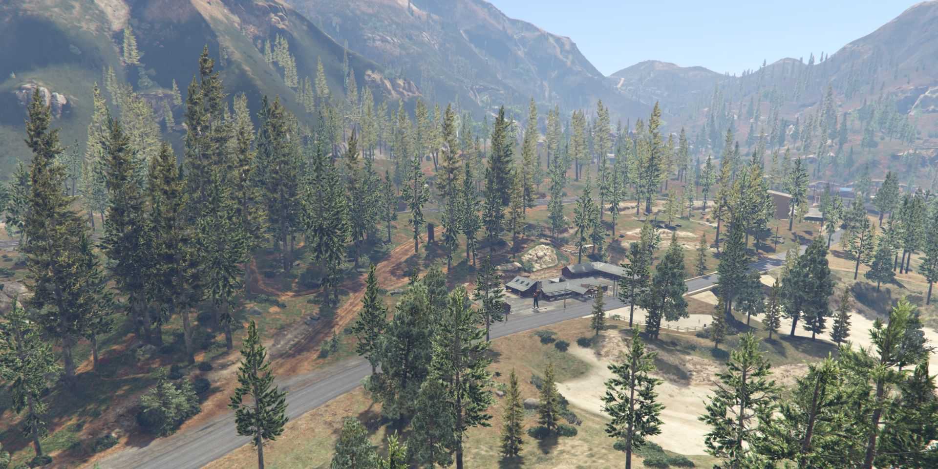 Floresta Paleto em GTAV